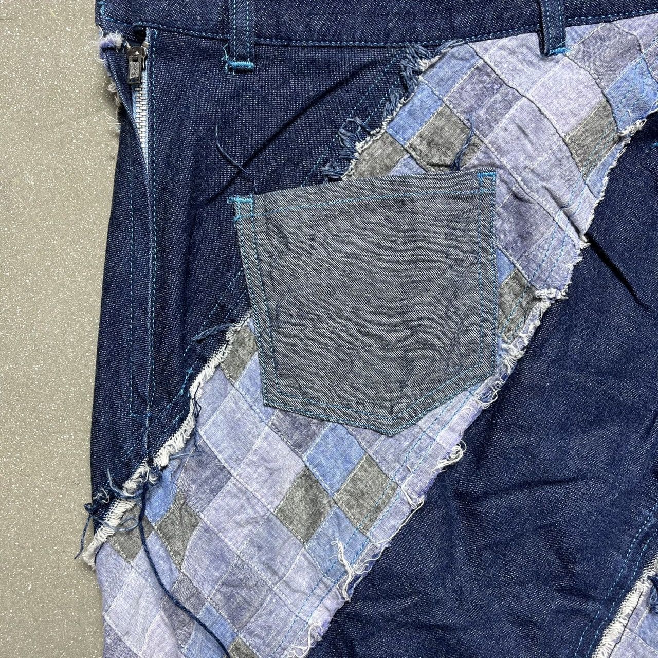 Hysteric Glamour × Japanese Brand × Le Grande Bleu (L.G.B.) Algonquin Japanese Brand Denim Skirt Size 28" / US 6 / IT 42 - 13 Thumbnail