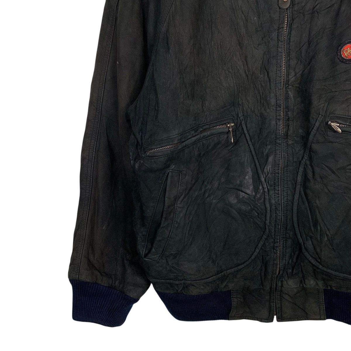 Other Ruff Hewn Military Leather Jacket Size US M / EU 48-50 / 2 - 3 Thumbnail
