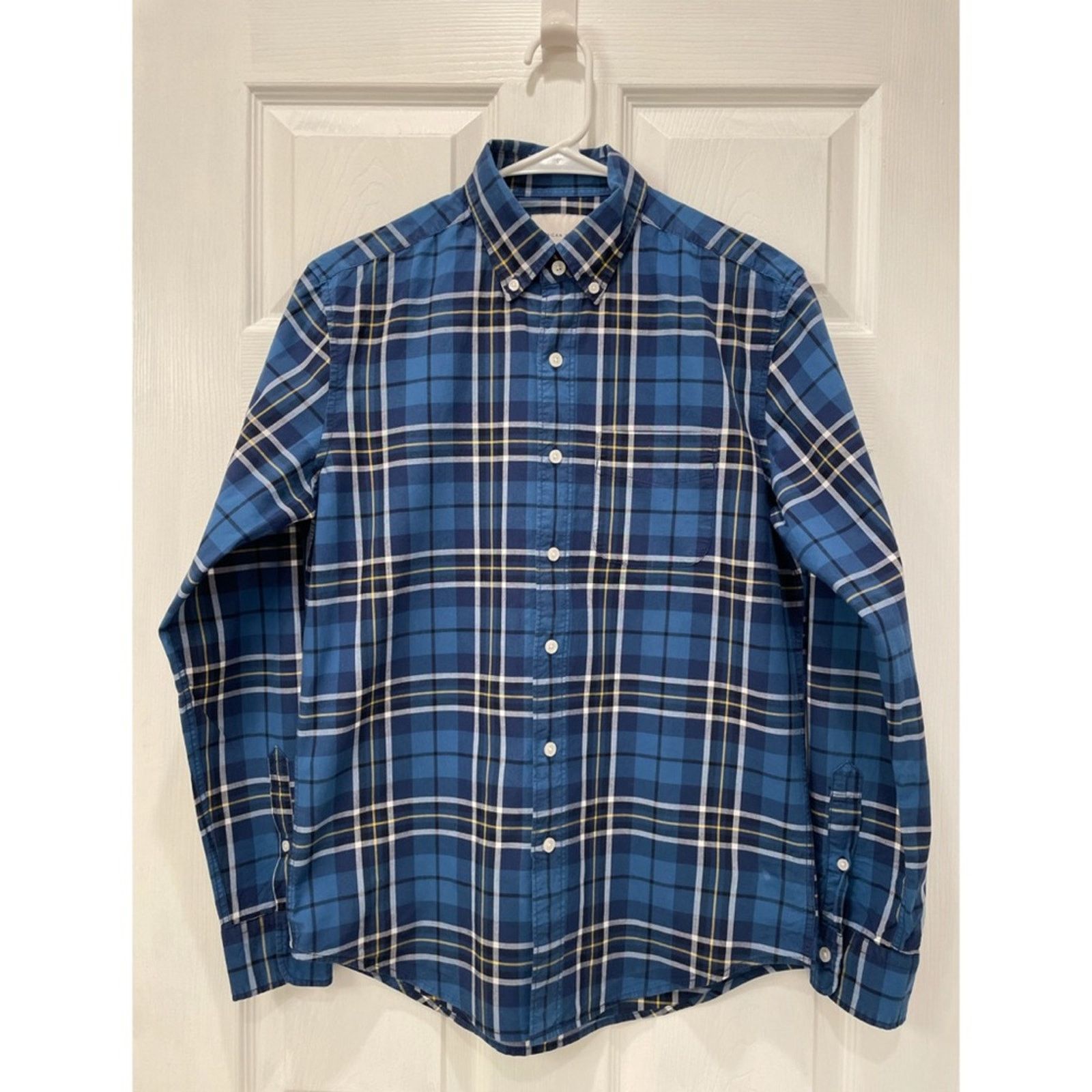 American Eagle Outfitters American Eagle Outfitters Plaid Poplin Button Down Shirt XS Size US XS / EU 42 / 0 - 1 Thumbnail