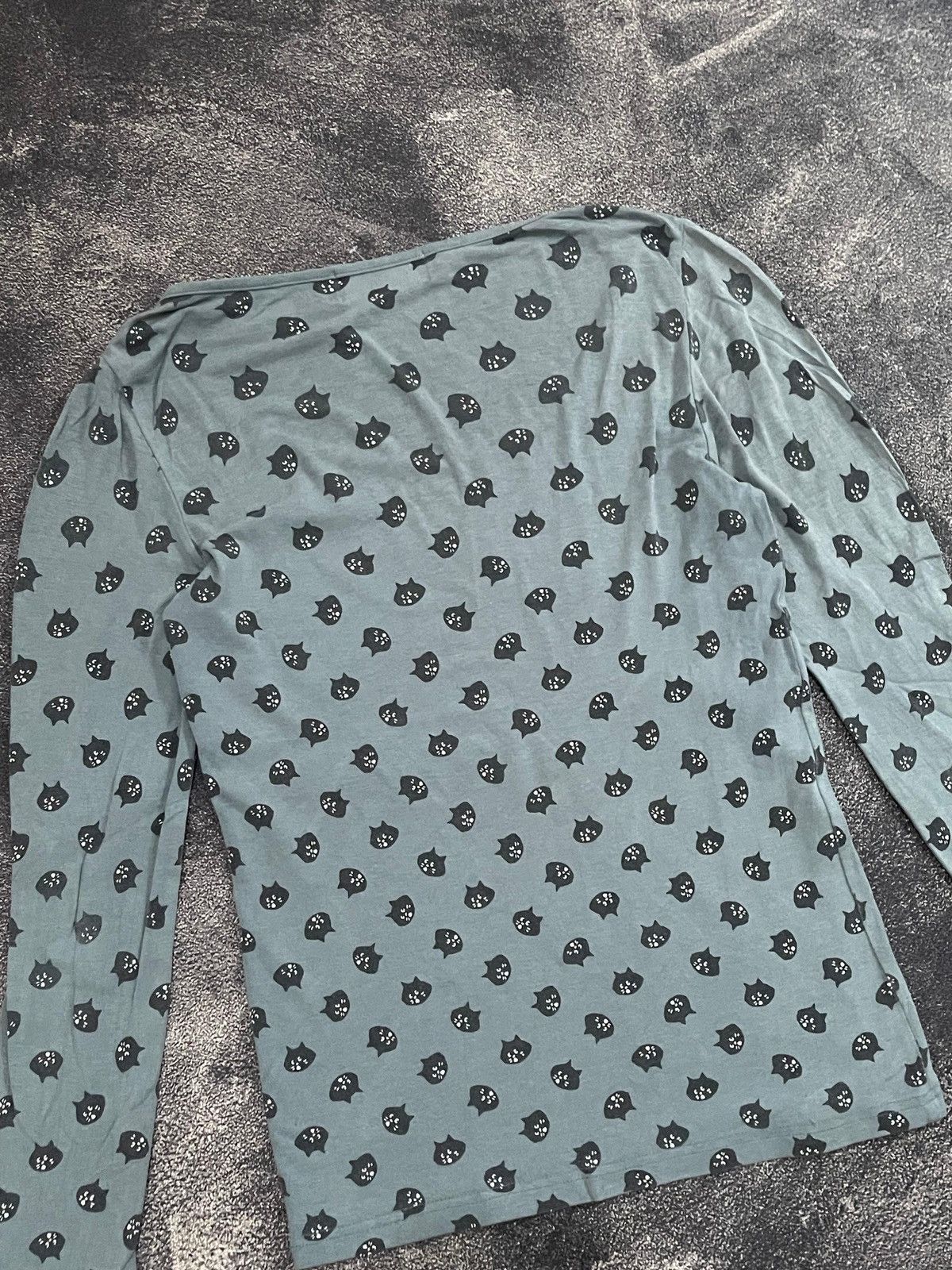 Issey Miyake × Ne-Net Issey Miyake Ne Net Fullprint Cat Longsleeve Size US S / EU 44-46 / 1 - 4 Thumbnail