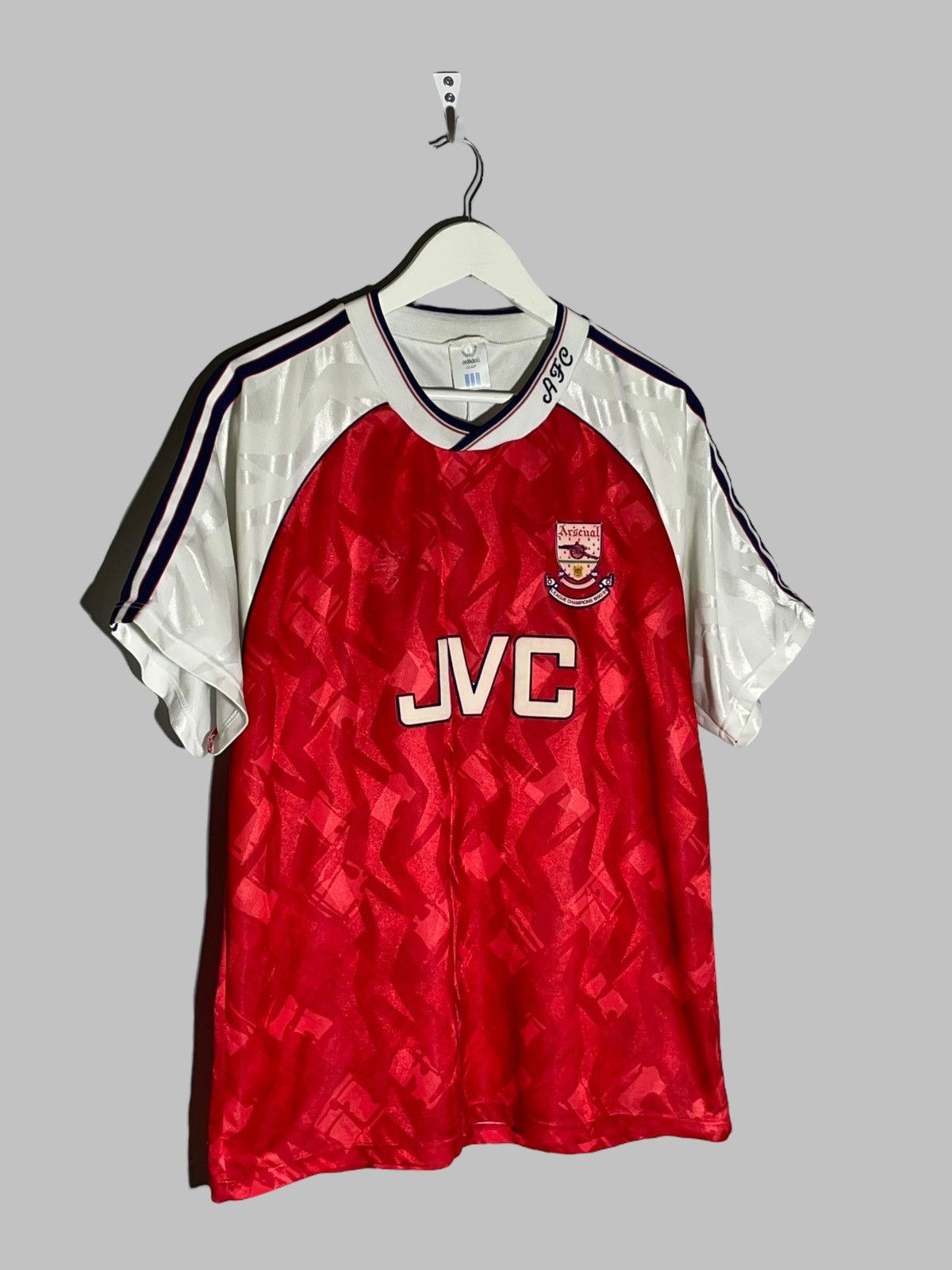 Adidas × Vintage Arsenal Fc Adidas 1990/91 League Champions Vintage Jersey Size US M / EU 48-50 / 2 - 2 Thumbnail