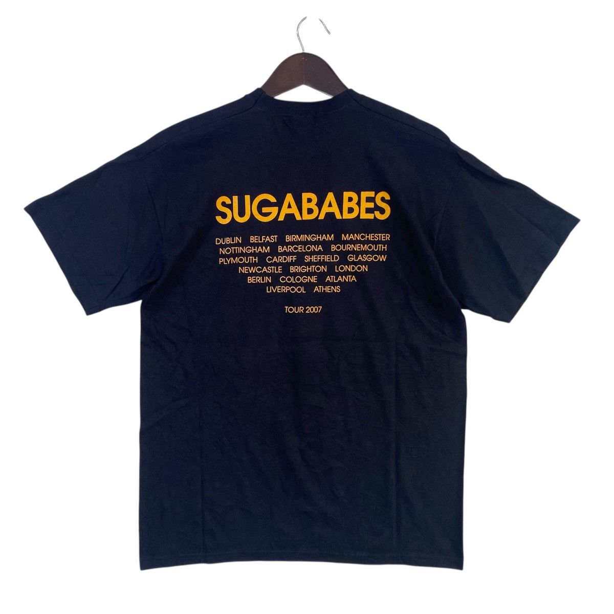 Band Tees 💥VINTAGE SUGABABES pop R&B group band tour 2007 tee shirt Size US M / EU 48-50 / 2 - 2 Thumbnail