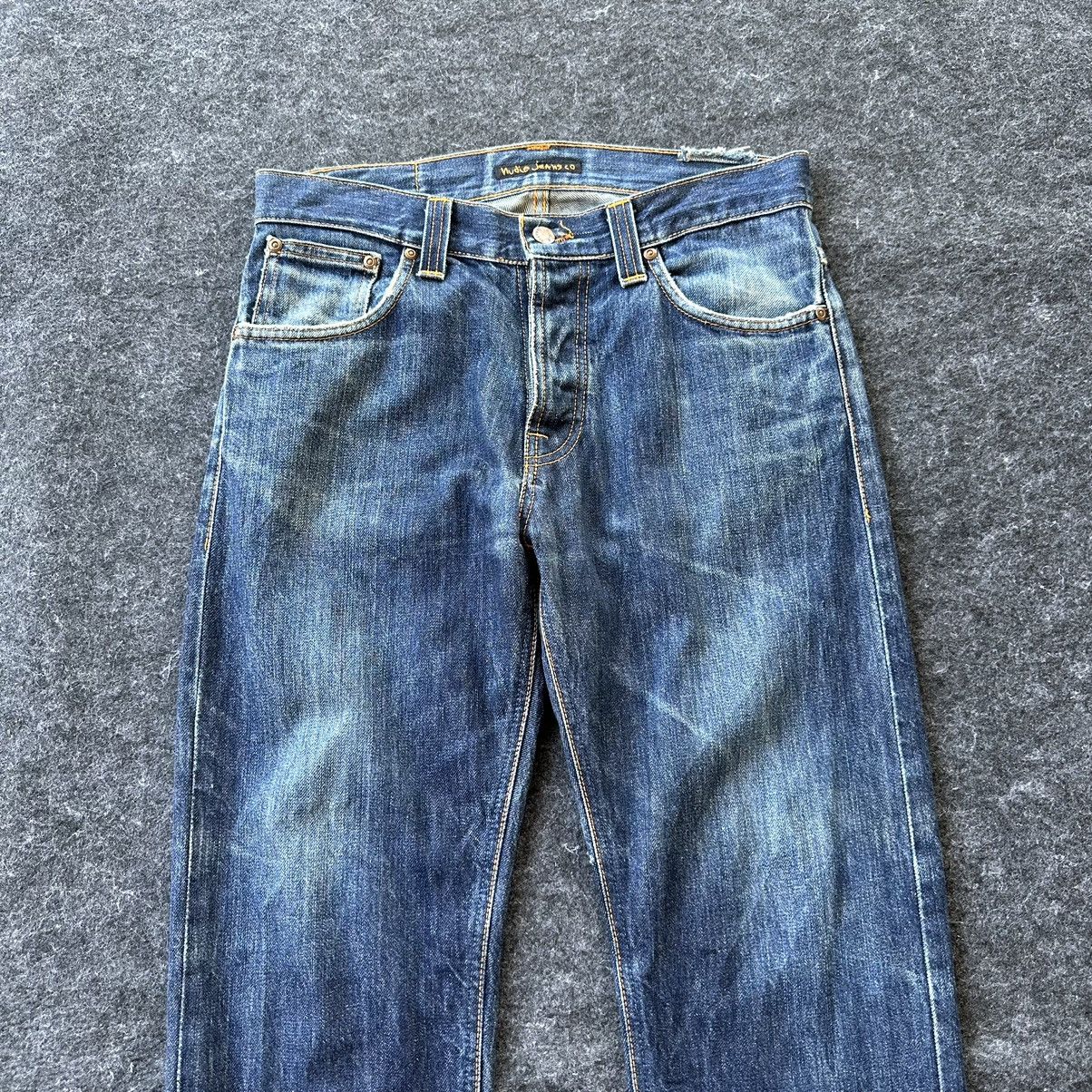 Nudie Jeans Nudie Jeans Distressed Washed Denim Made in Italy 31x32 D643 Size US 31 - 2 Thumbnail