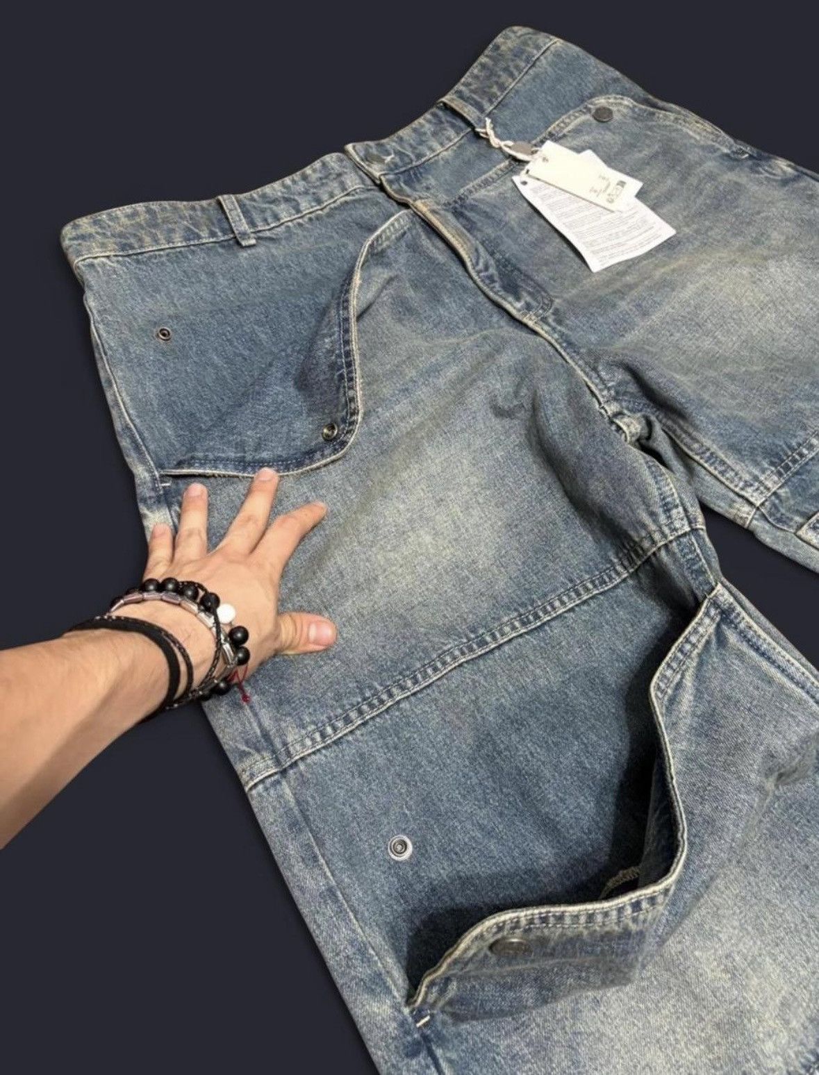 Guess Guess paneled denim Size US 36 / EU 52 - 2 Thumbnail