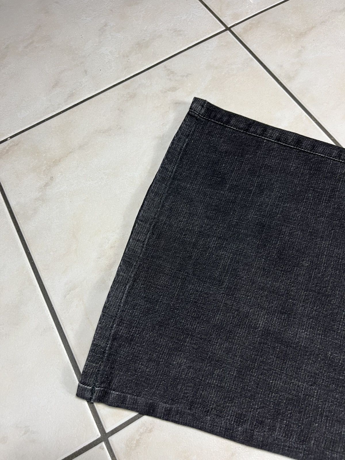 DOROTHEE SCHUMACHER × Designer Dorothee Schumacher flared dark goth denim jeans pants baggy Size 26" / US 2 / IT 38 - 14 Thumbnail