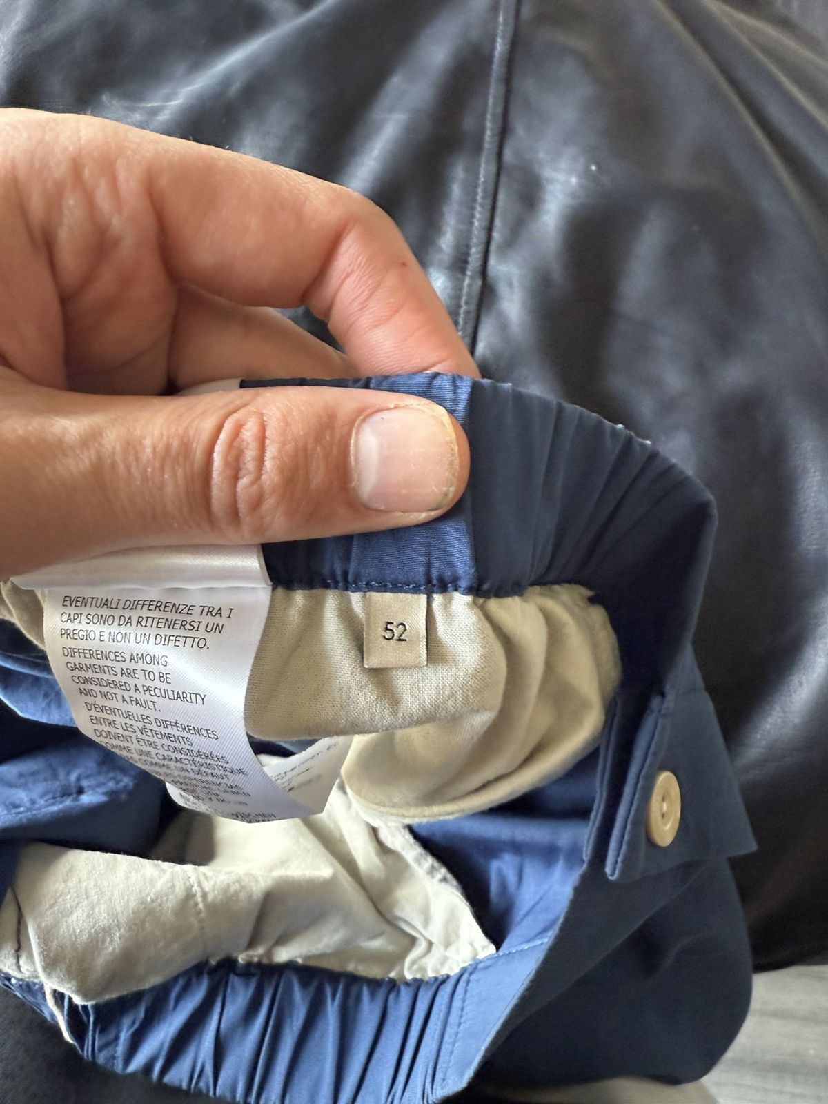 Gucci Gucci Track Pants in Navy Cotton with Side Stripe – Size 52 Size US 30 / EU 46 - 17 Thumbnail