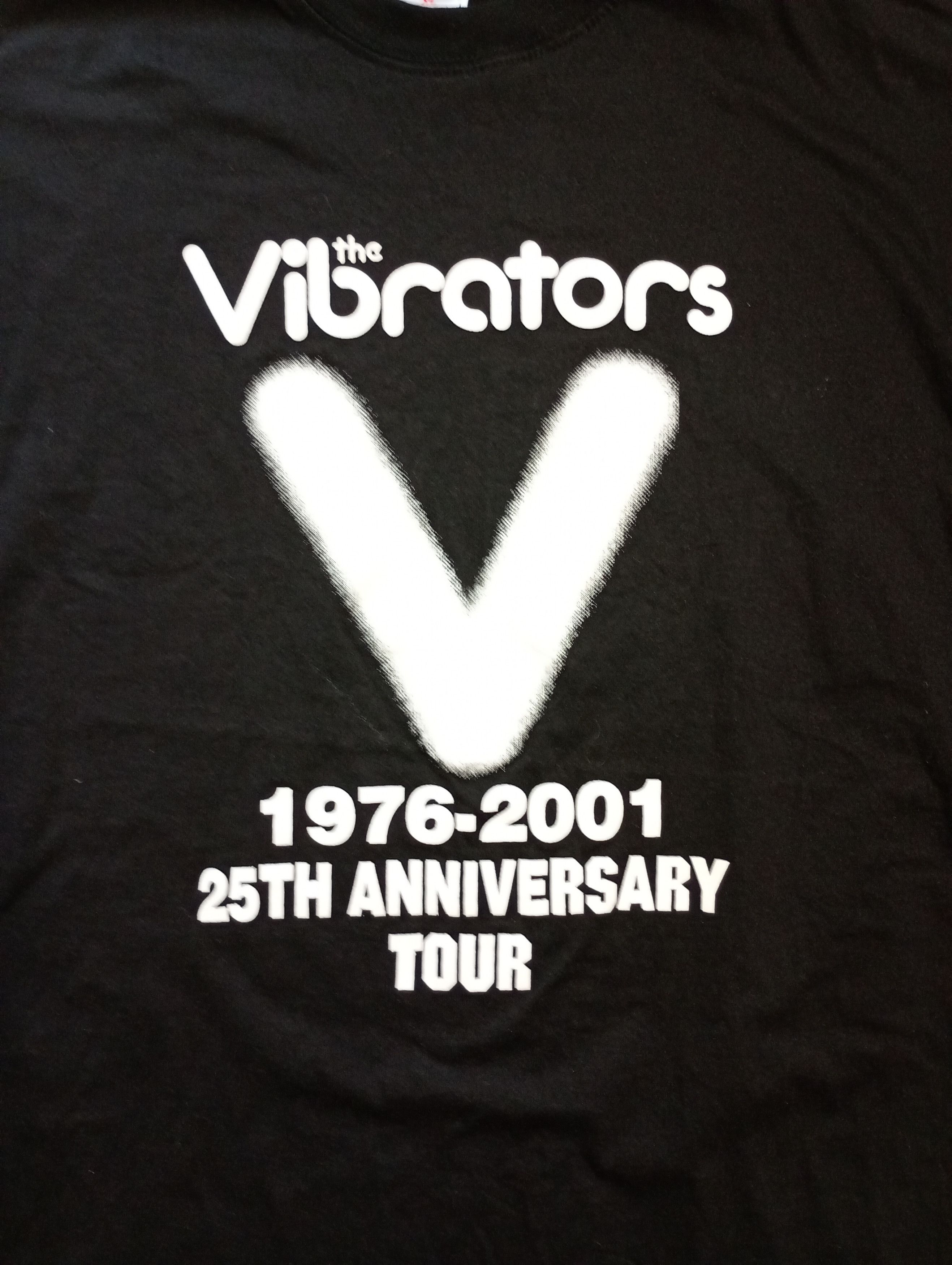 Band Tees The Vibrators 25th Anniversary Tour 2001 T-Shirt Size US XL / EU 56 / 4 - 6 Thumbnail