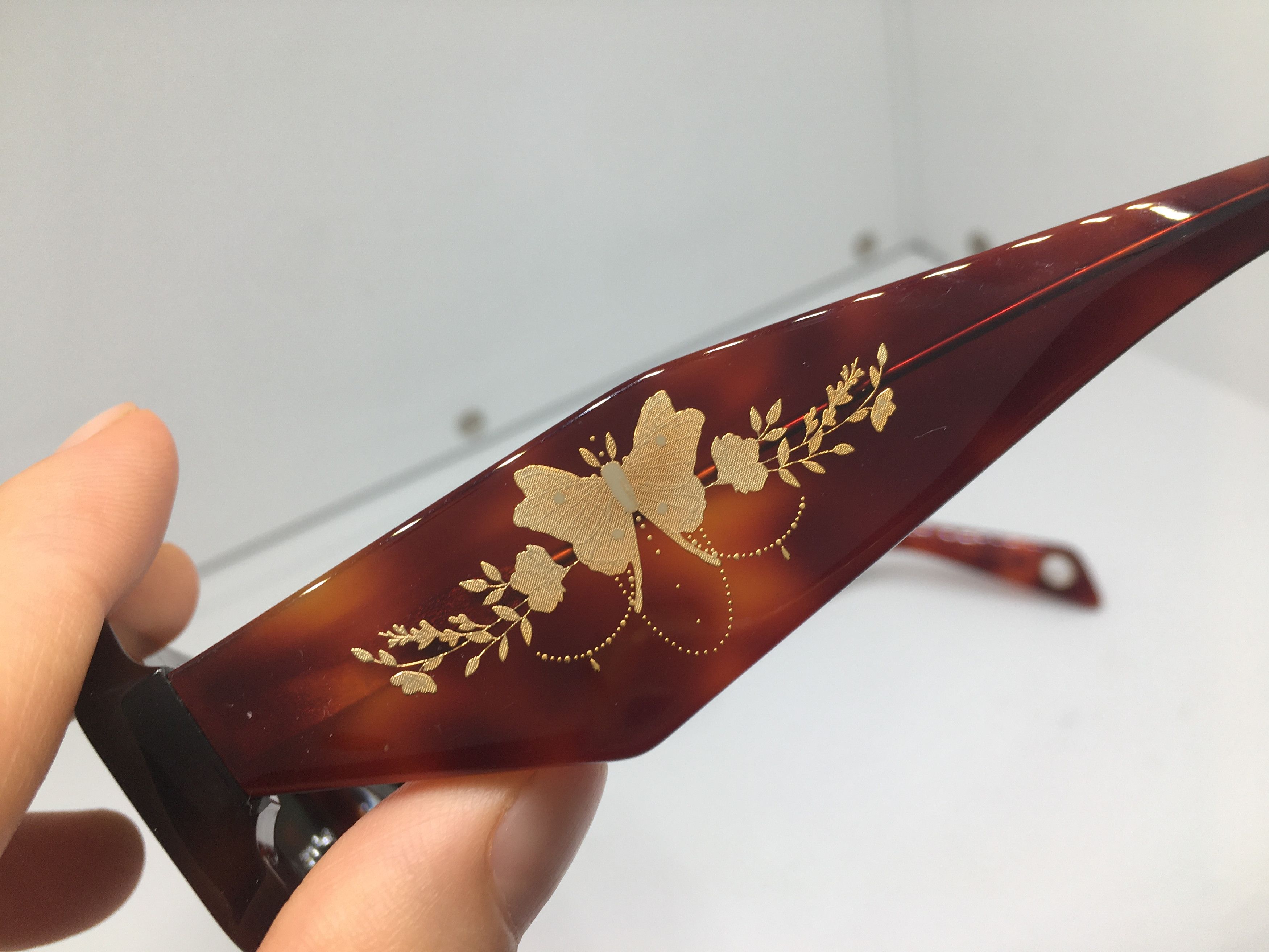 Emilio Pucci Emilio Pucci Tortoise Acetate Sunglasses Frame Italy Size ONE SIZE - 5 Thumbnail