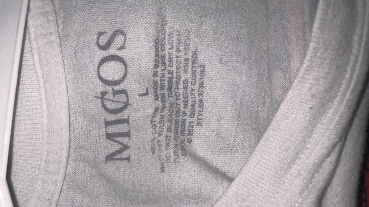 Migos Rare Migos culture tee Size US L / EU 52-54 / 3 - 4 Thumbnail