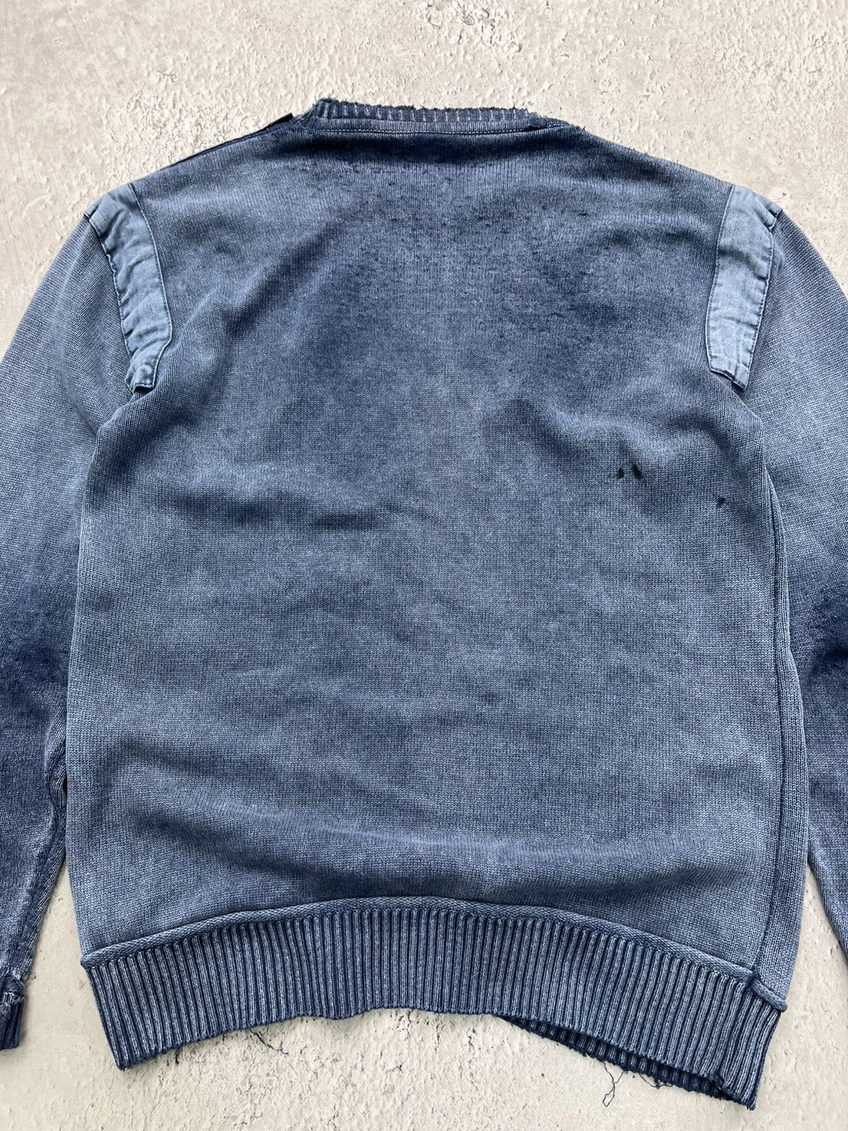 Giorgio Armani × Vintage 1 Men's EMPORIO ARMANI Y2K Vintage COTTON Sweater Jacket Size US L / EU 52-54 / 3 - 11 Thumbnail