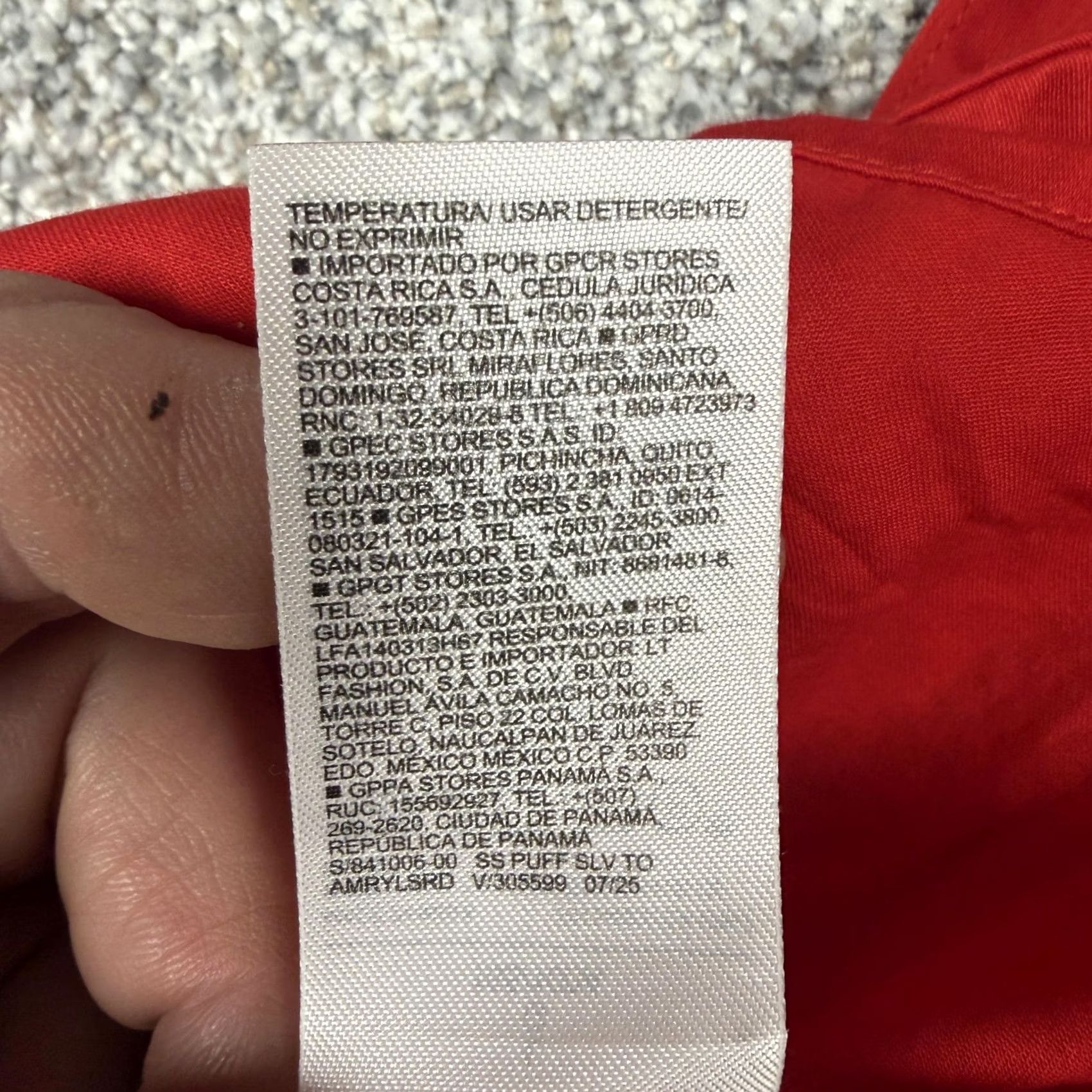 Old Navy Old Navy Cropped Blouse L Red Puff Sleeve Square Neck Ruffle Bohemian Peasant Cottagecore Spring Summer Fall Womens Size L / US 10 / IT 46 - 7 Thumbnail