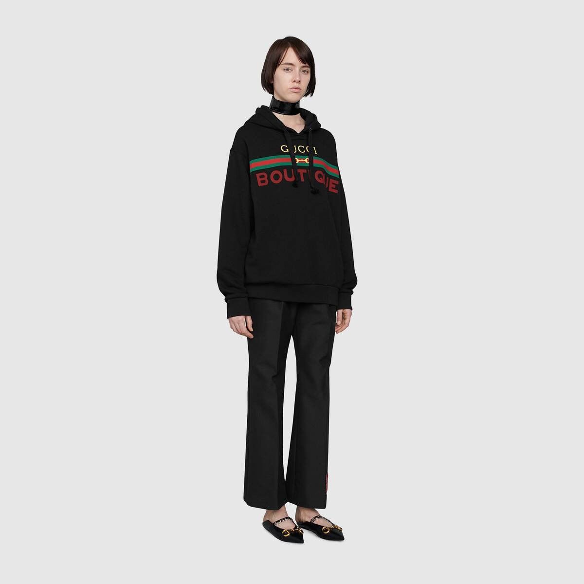 Gucci o1mt1gz0725 Unisex / Gucci Boutique Print Sweatshirt Hoodie Size US XXL / EU 58 / 5 - 3 Thumbnail