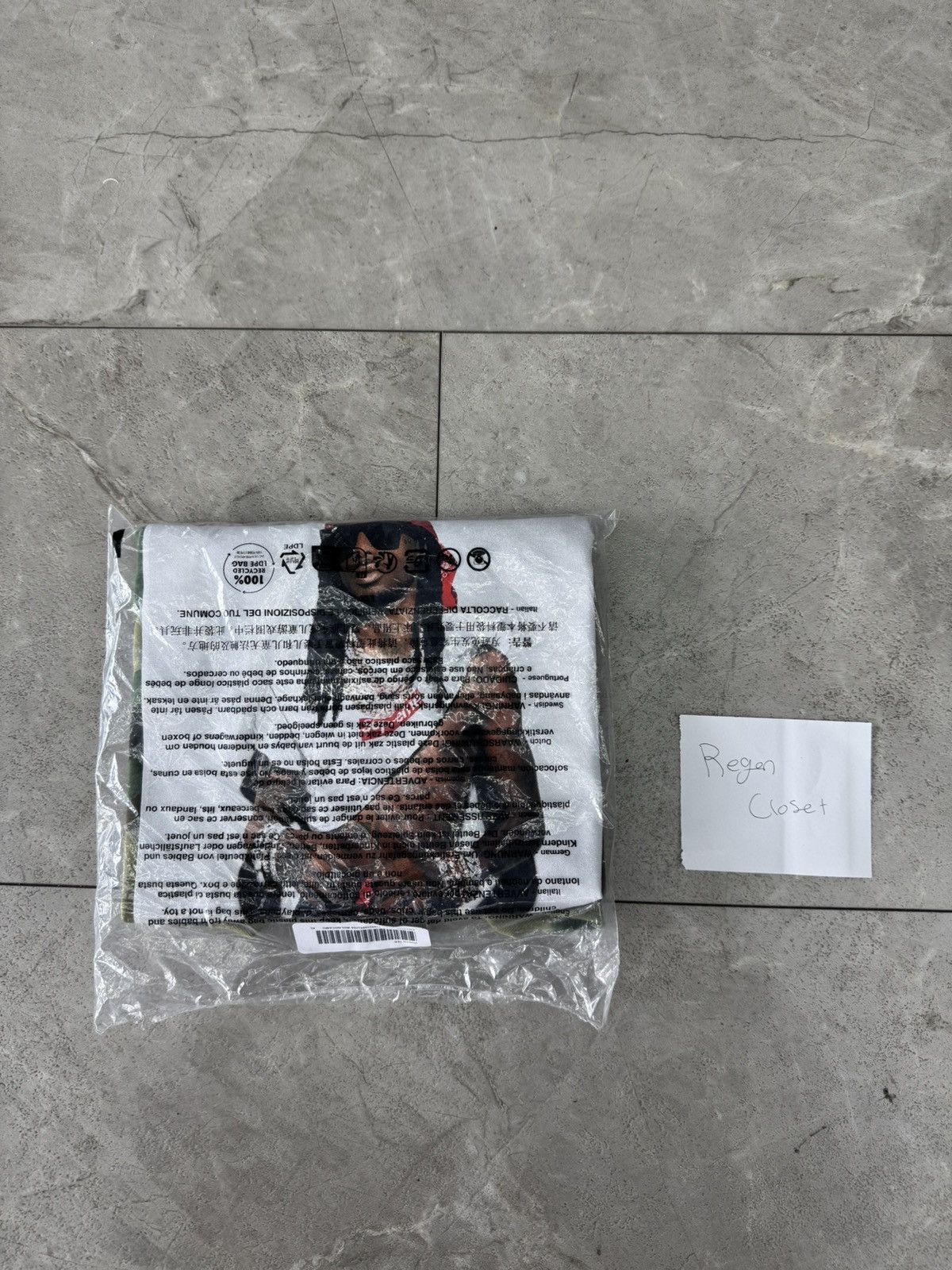 Supreme Supreme Playboi Carti CAMO Photo Tee IN HAND Size US XL / EU 56 / 4 - 1 Thumbnail
