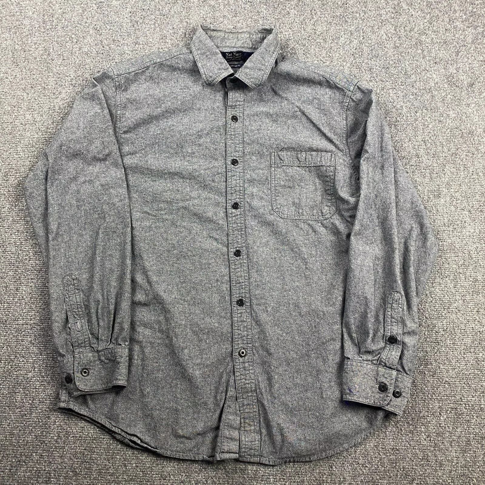Nat Nast Nat Nast Shirt Men's Large Button Up American Fit Luxury Size US L / EU 52-54 / 3 - 1 Thumbnail