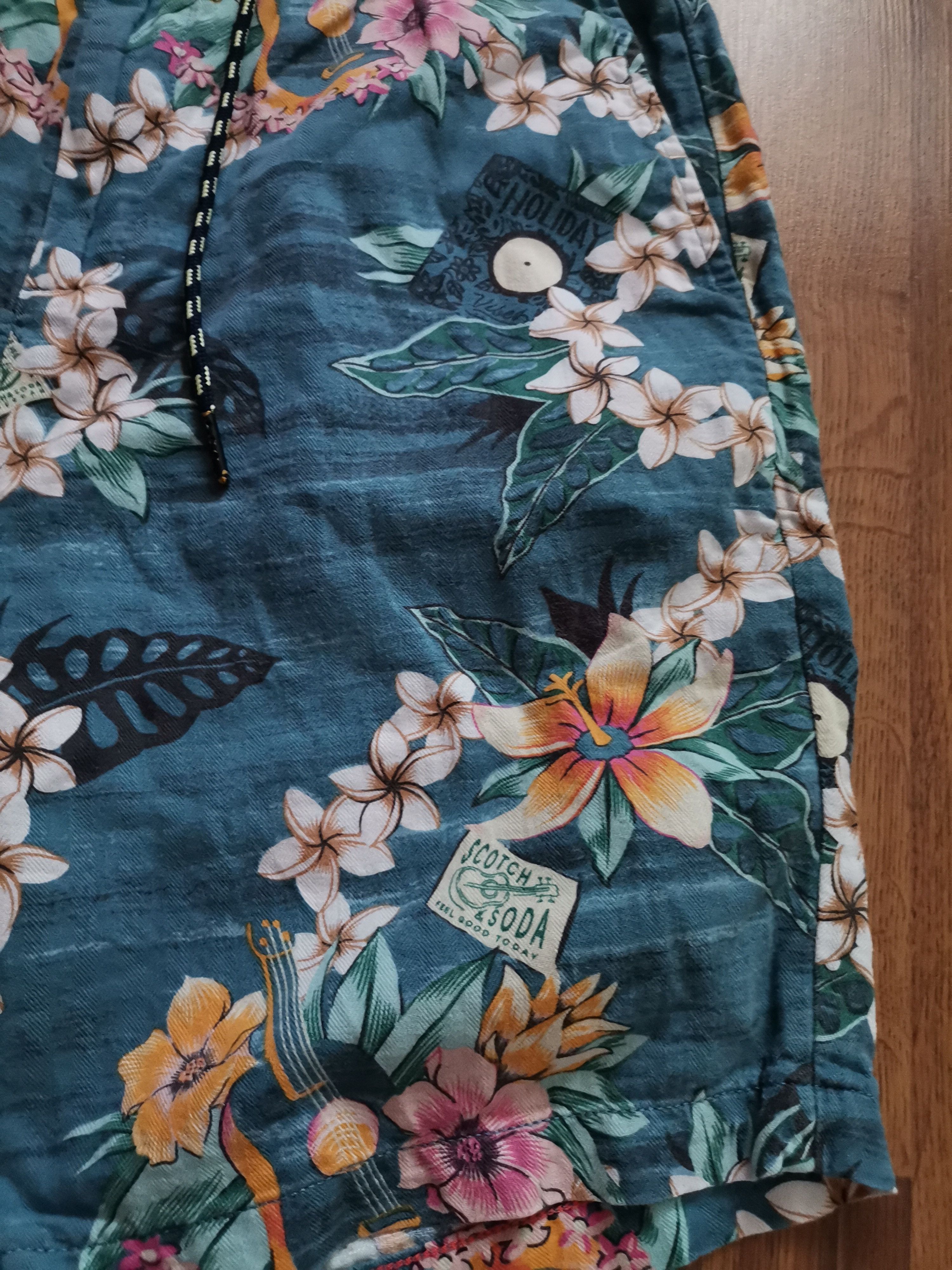 Scotch & Soda Scotch & Soda Floral Shorts Size US 30 / EU 46 - 2 Thumbnail