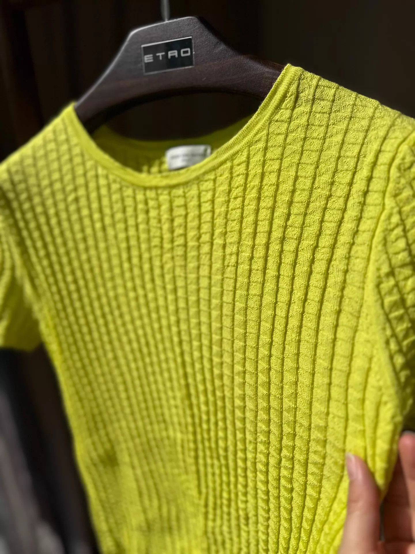 Dries Van Noten Dries Van Noten 100% Wool Textured Knit Sweater S New Size S / US 4 / IT 40 - 4 Thumbnail