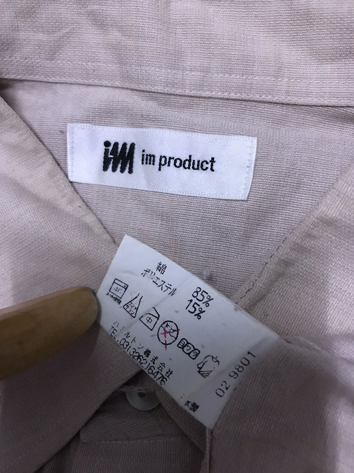 Issey Miyake Issey Miyake im product shirt button up Size US L / EU 52-54 / 3 - 4 Thumbnail