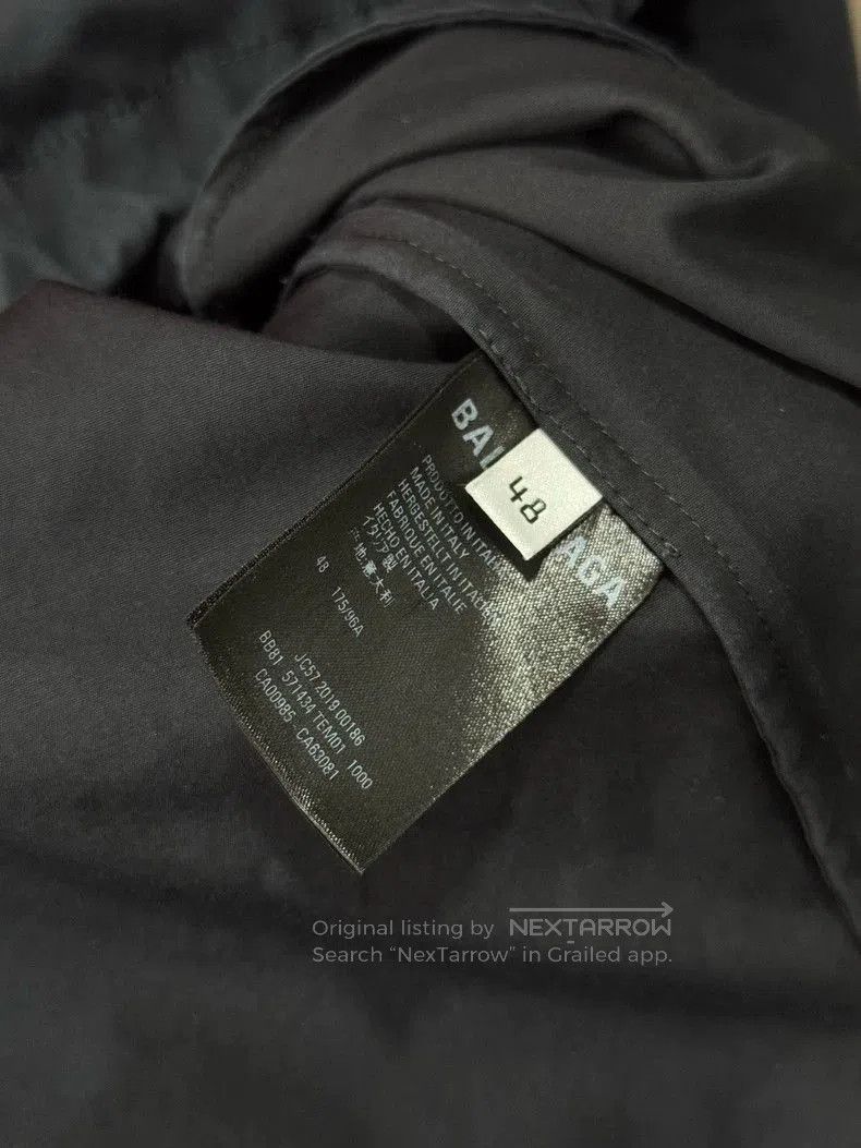Balenciaga Balenciaga Black Red Embroidered Jacket. Size US M / EU 48-50 / 2 - 9 Thumbnail