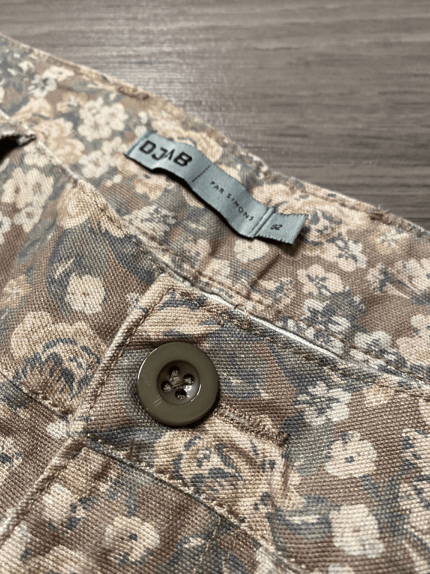 Simons Floral Camo Baggy Carpenter Pants Size US 32 / EU 48 - 4 Thumbnail