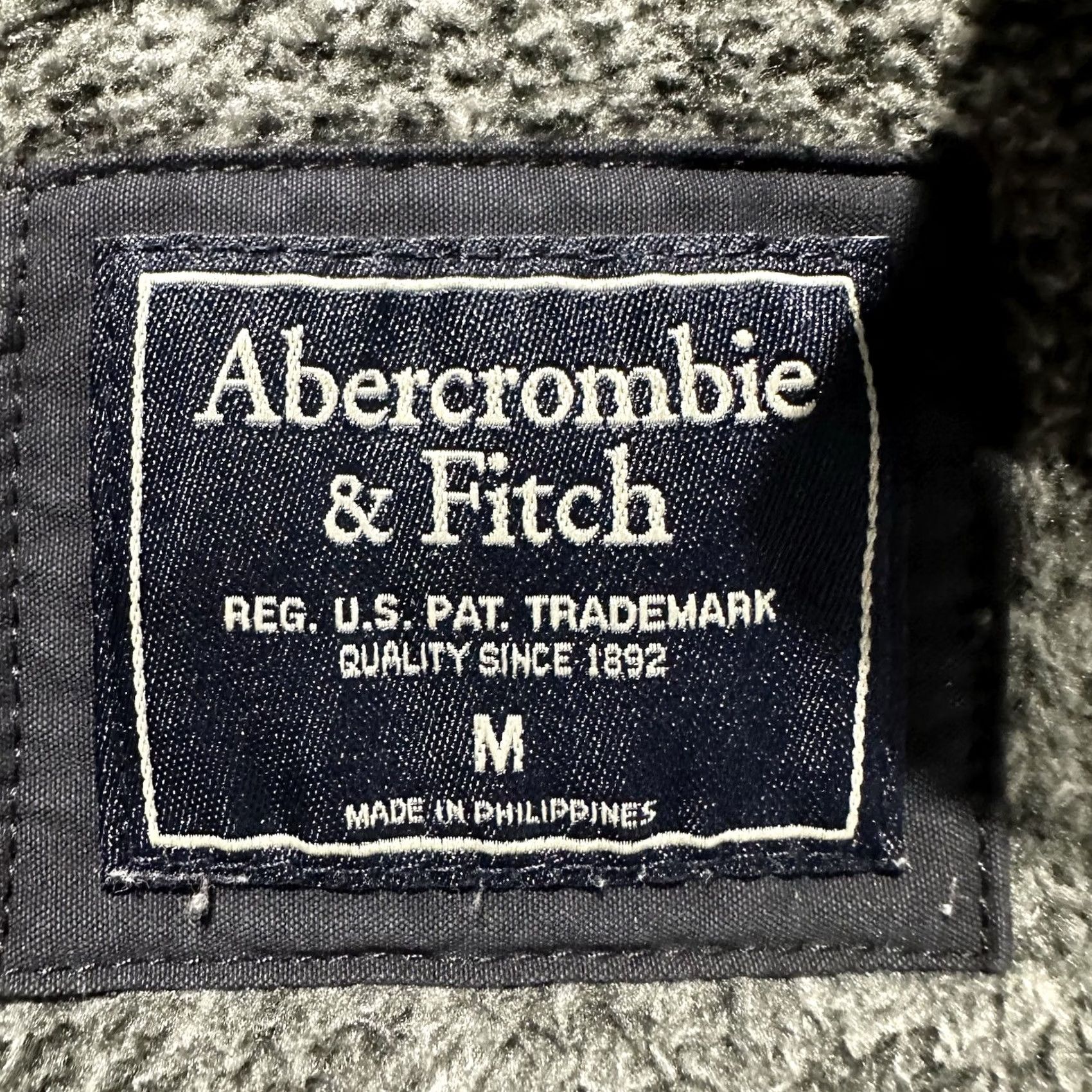 Abercrombie & Fitch Abercrombie & Fitch Quilted Asymmetric Snap Button Fleece Pullover Womens Medium Size M / US 6-8 / IT 42-44 - 6 Thumbnail