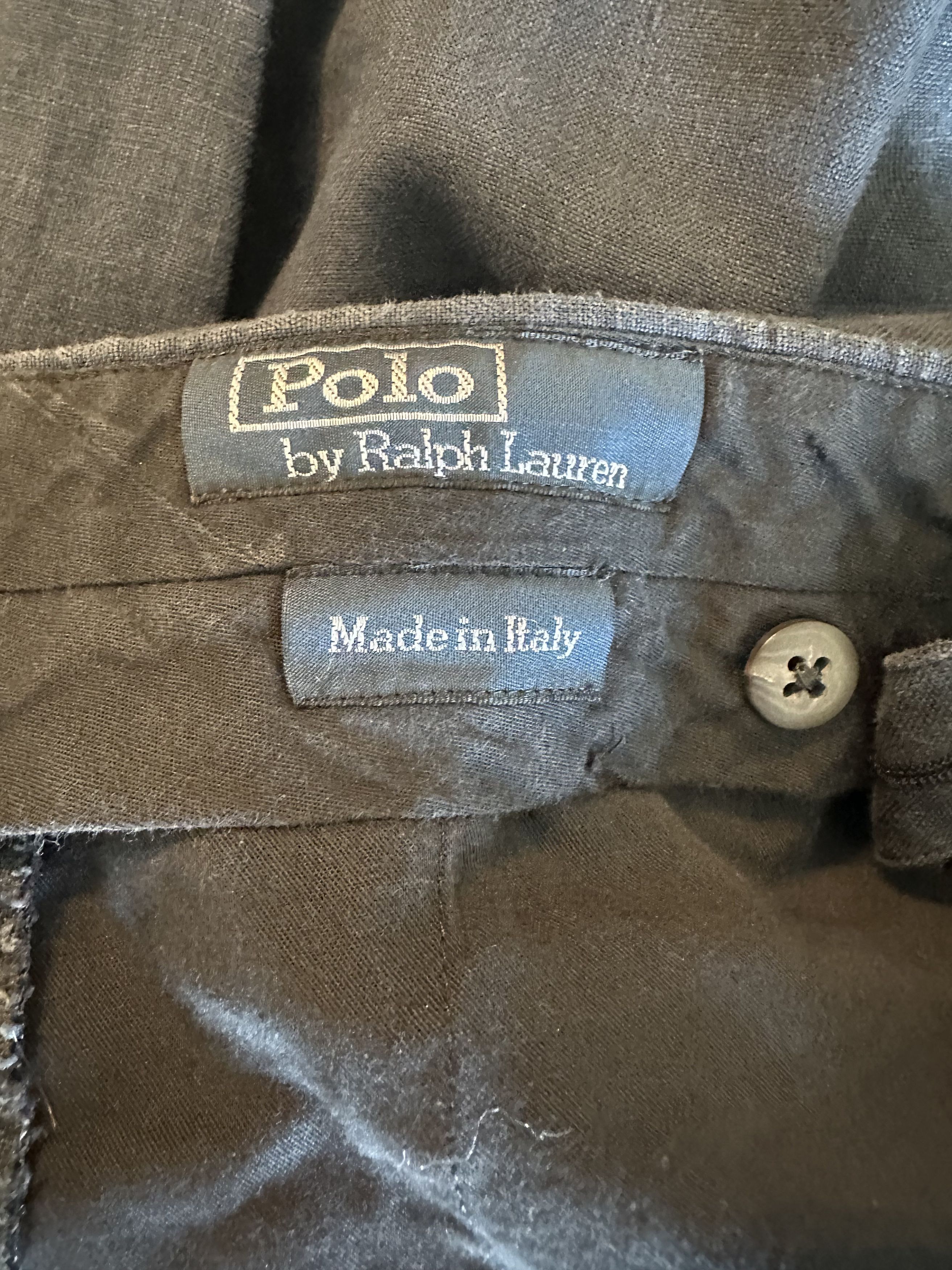 Polo Ralph Lauren Vintage Italian Linen Pants Size US 30 / EU 46 - 3 Thumbnail