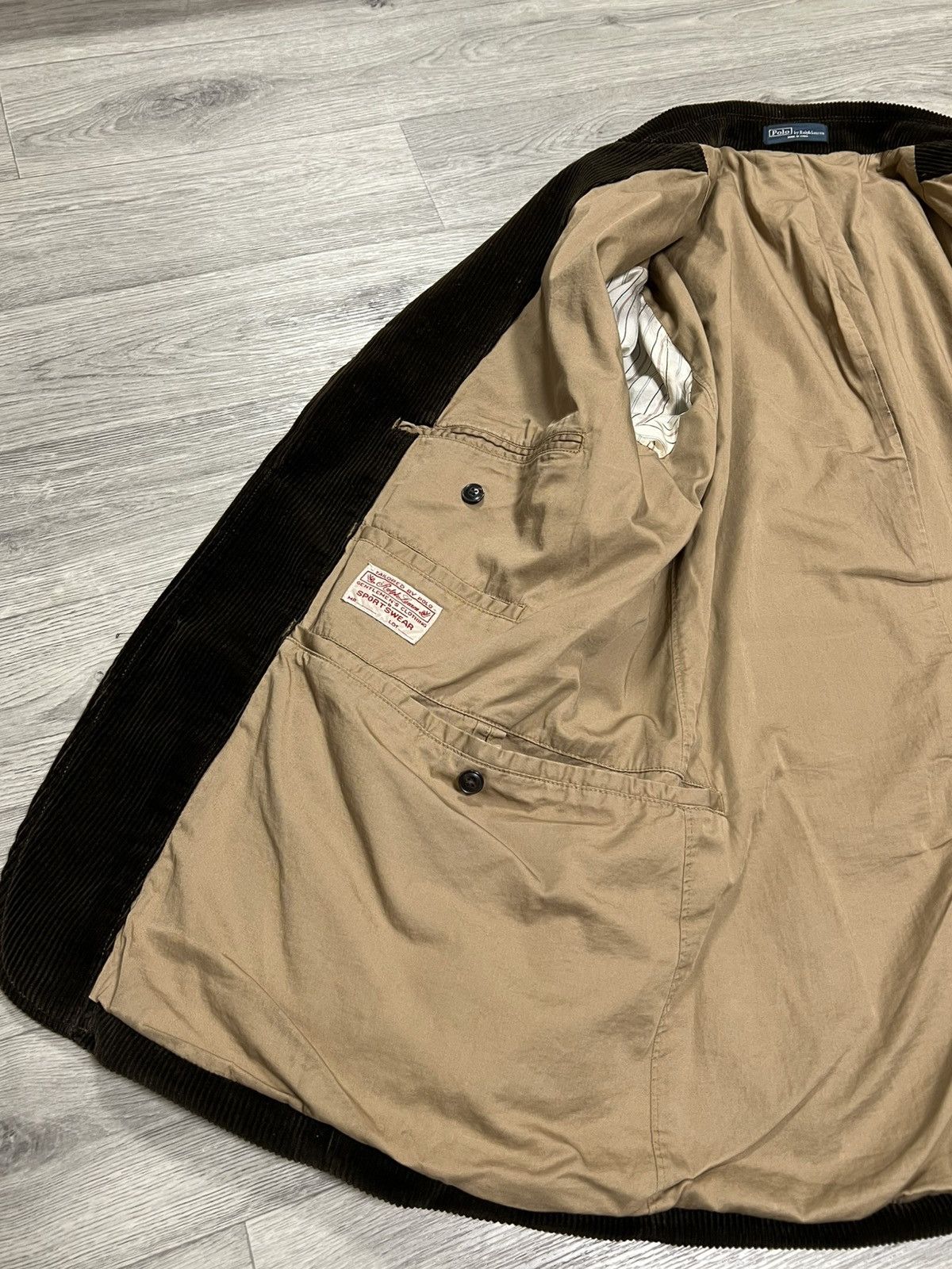 Polo Ralph Lauren Polo Ralph Lauren Corduroy Blazers men size 46r Size 46R - 6 Thumbnail