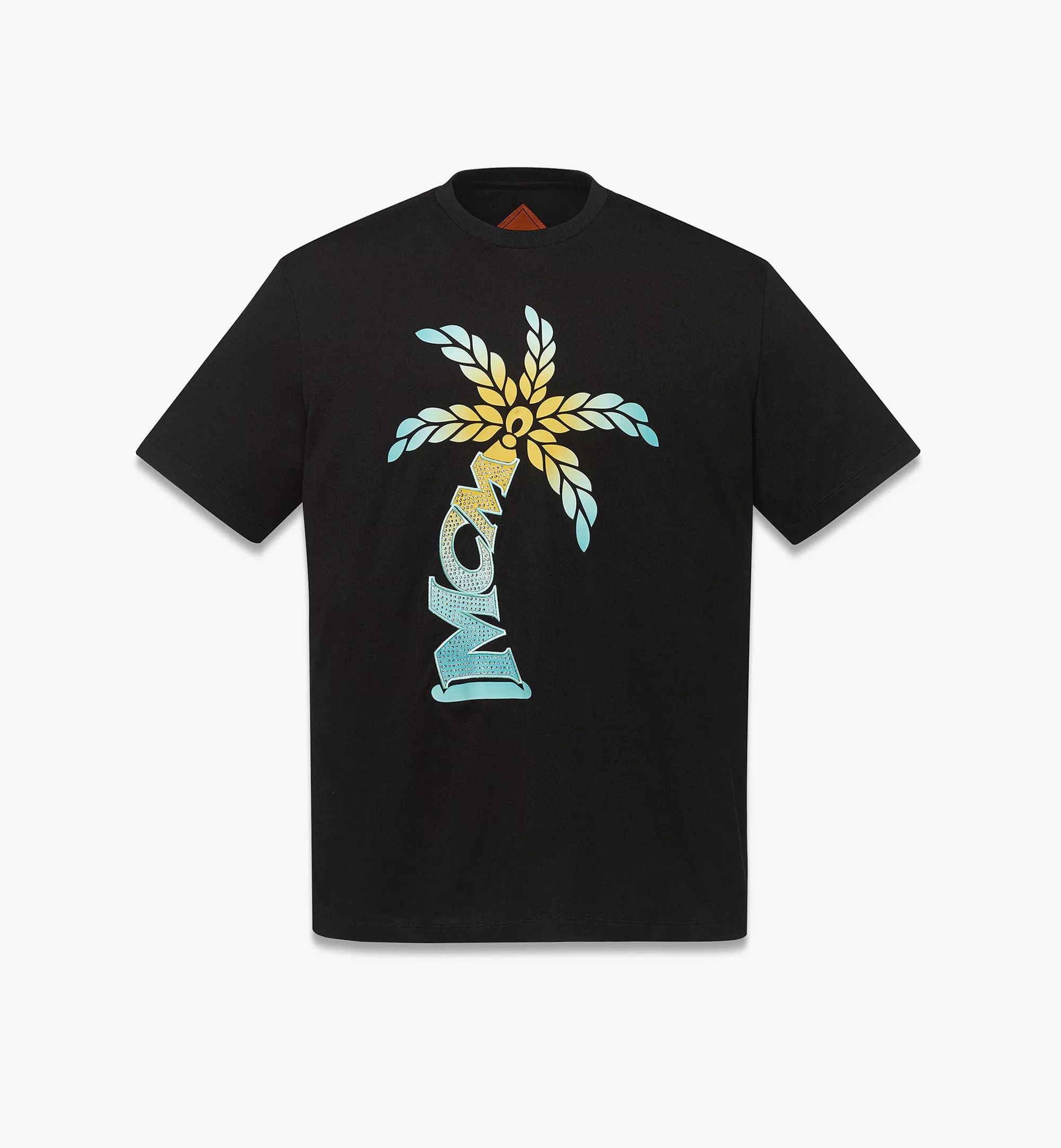 MCM o1mt1gz0725 555 / Short Sleeve T-Shirt in Black Size US XL / EU 56 / 4 - 1 Thumbnail