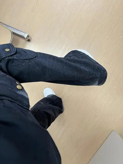 Other Black Cargo Flare Wide Leg Jeans Size US 33 - 5 Thumbnail