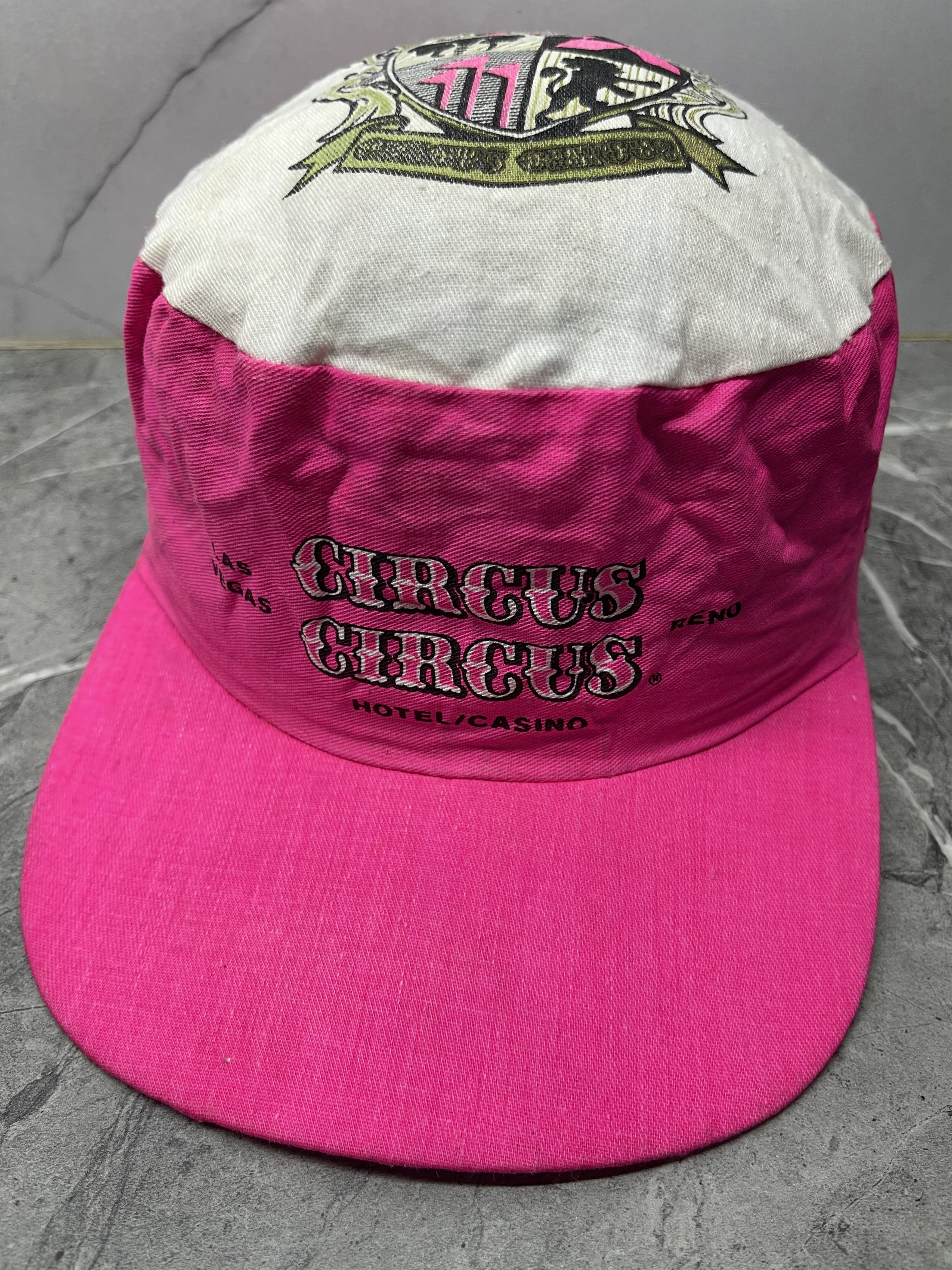 Vintage Vintage Circus 80s 90s Painter Cap Hat Size ONE SIZE - 1 Thumbnail