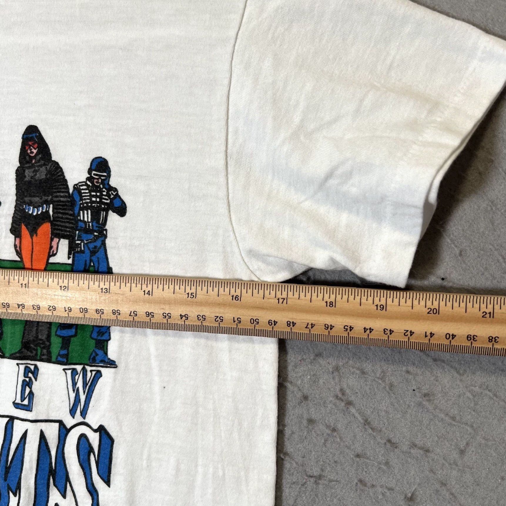 Vintage VINTAGE East Coast Sportswear The New Mutants T Shirt Adult Medium White Mens Size US M / EU 48-50 / 2 - 2 Thumbnail