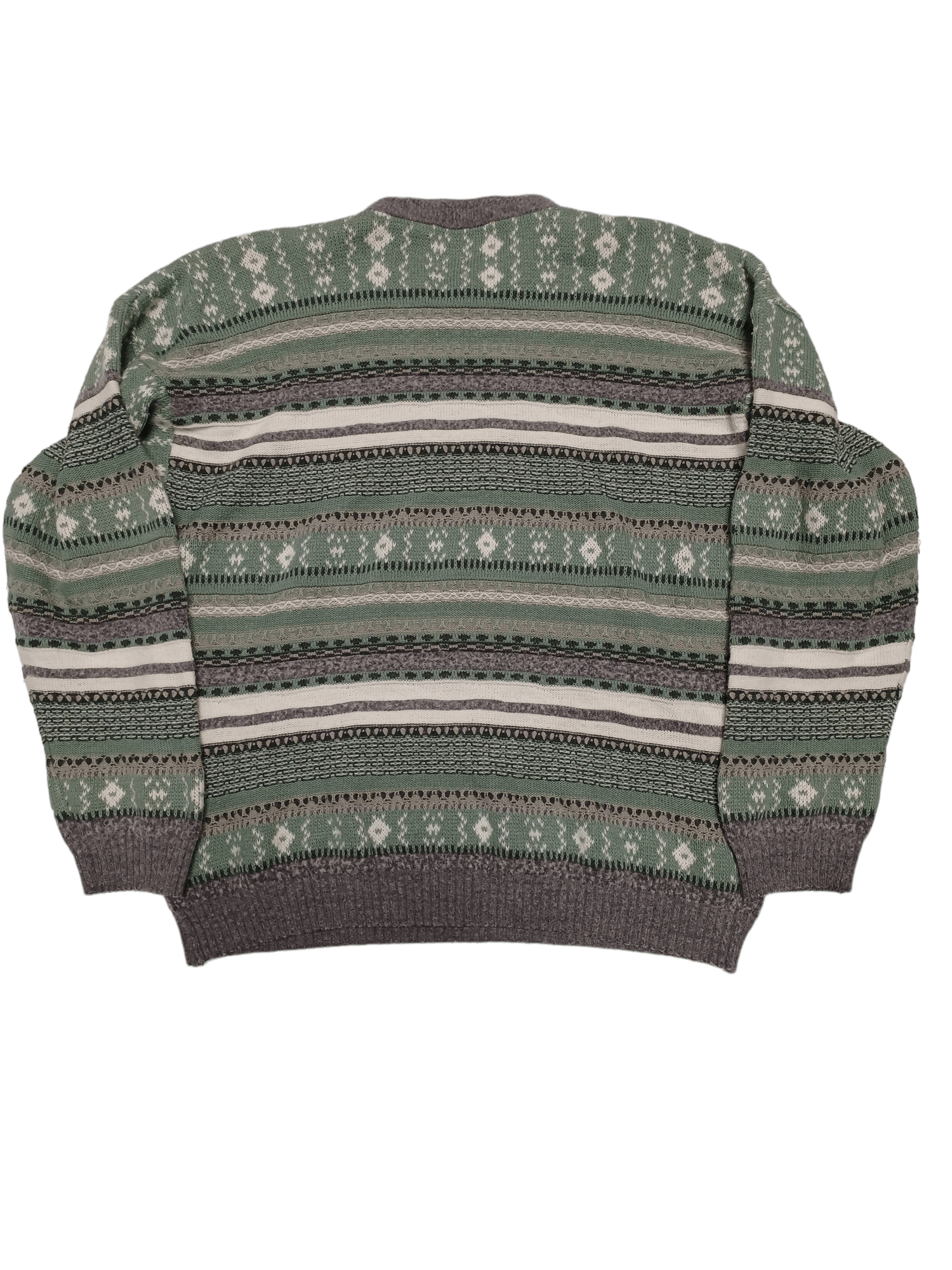 Other MADE IN FRANCE 90S WOOL SWEATER OVERSIZE Size US M / EU 48-50 / 2 - 2 Thumbnail