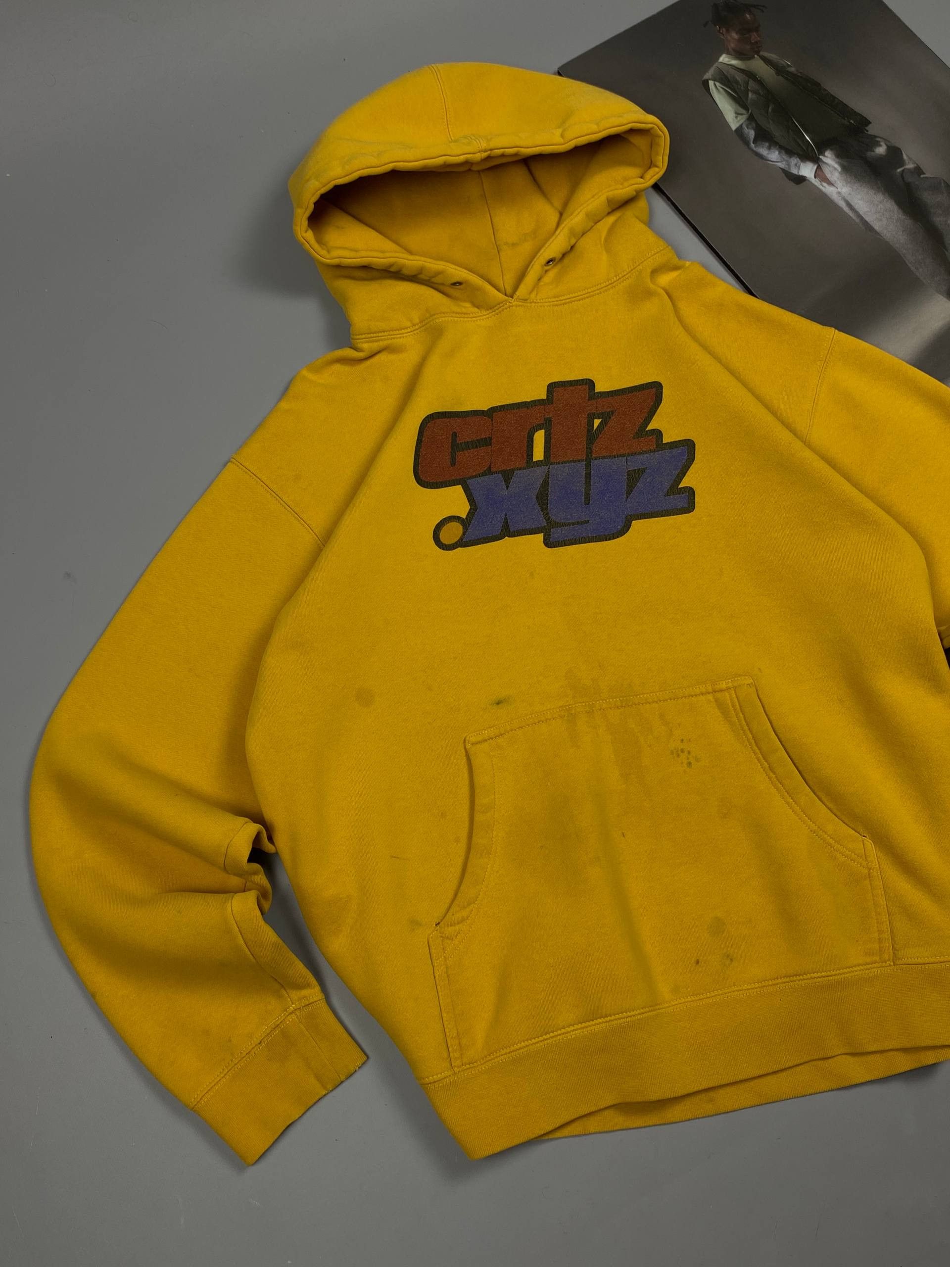 Corteiz Corteiz RTW Rules The World Hoodie Yellow Distressed Skate Size US M / EU 48-50 / 2 - 3 Thumbnail