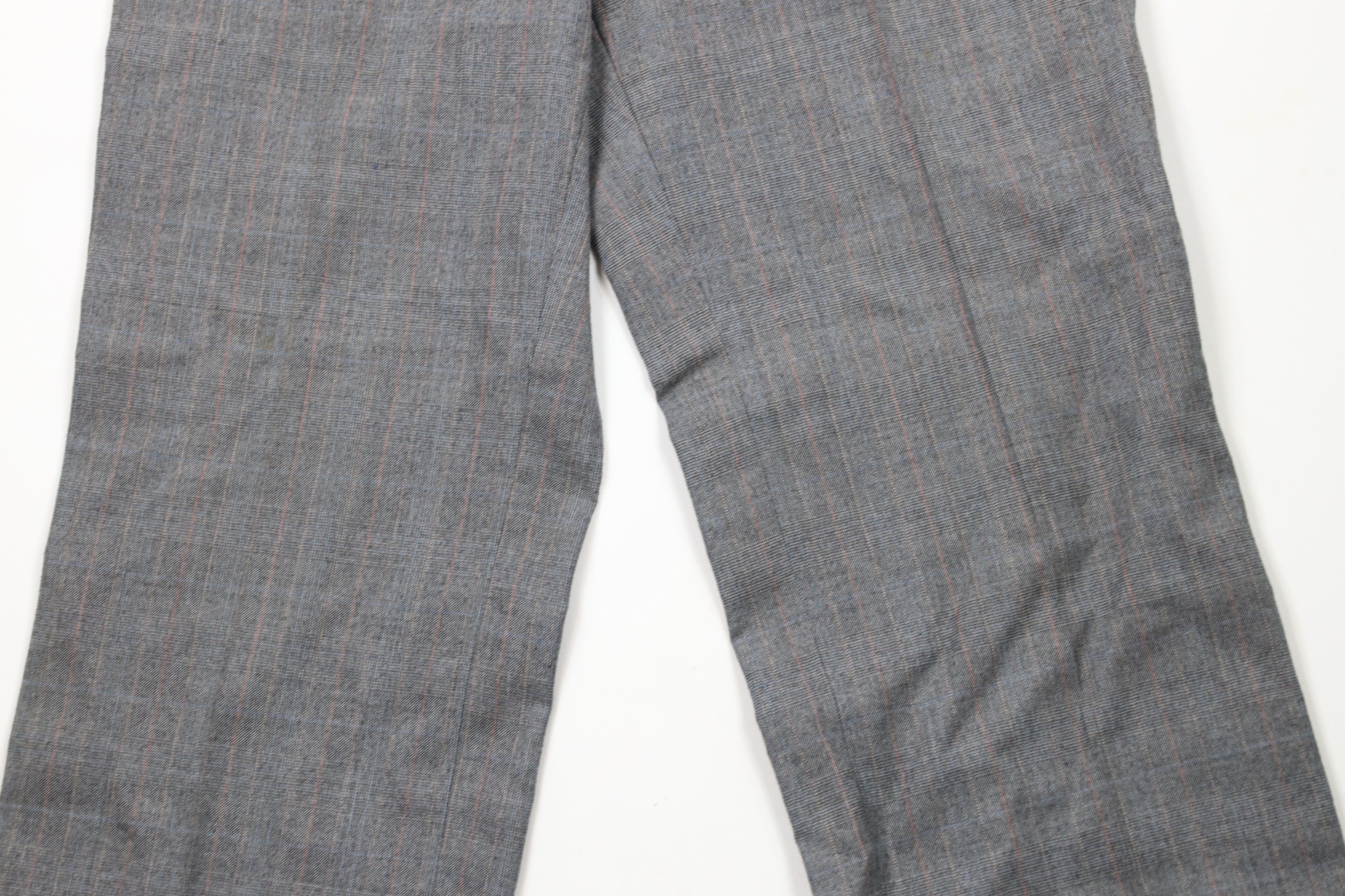 Vintage Vintage 70s Streetwear Wool Blend Wide Leg Chino Pants USA Size US 32 / EU 48 - 3 Thumbnail