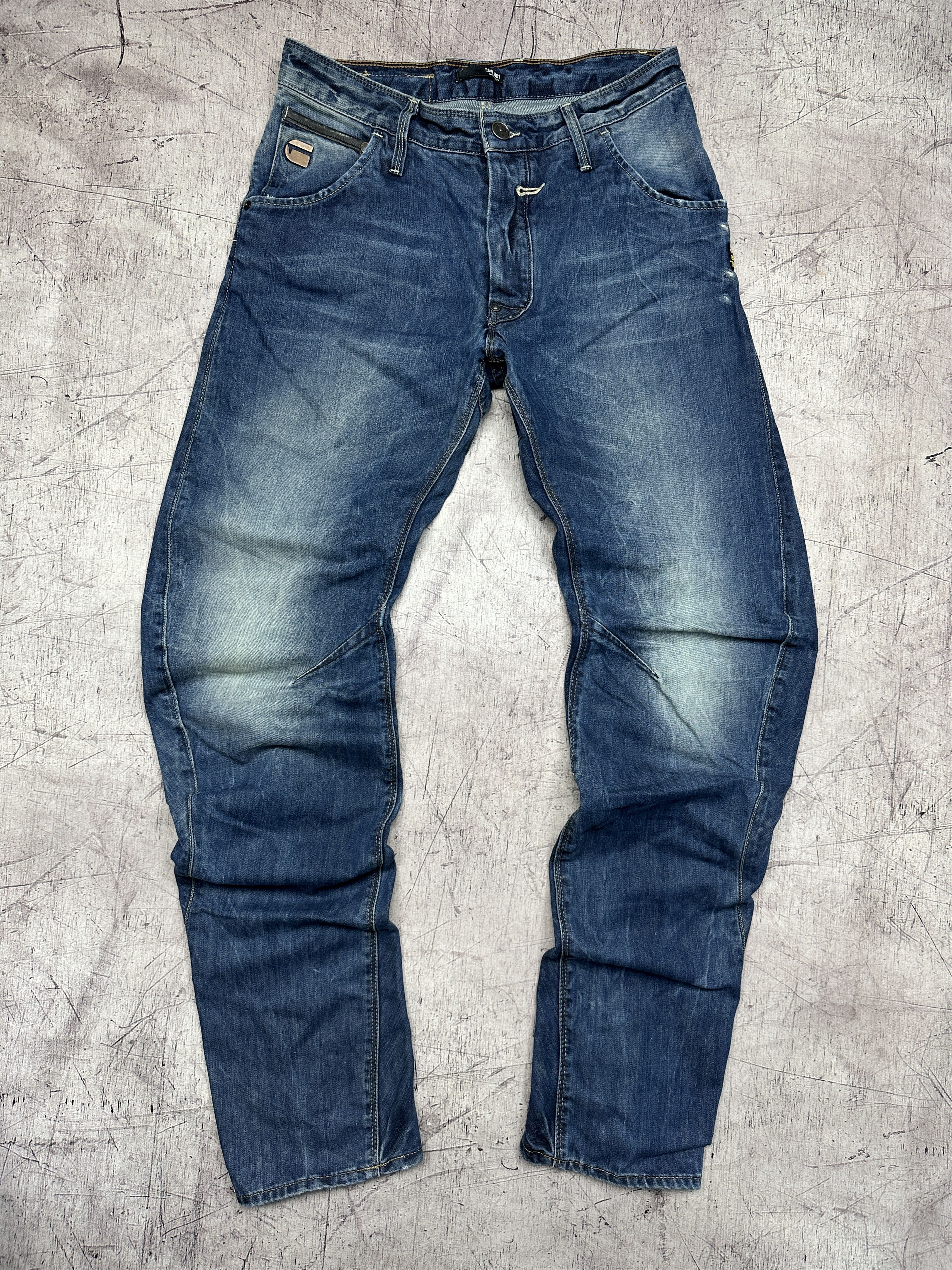 G-Star G Star Raw Mens Arc Riley Loose Tapered Denim Pants Jeans Size US 30 / EU 46 - 4 Thumbnail
