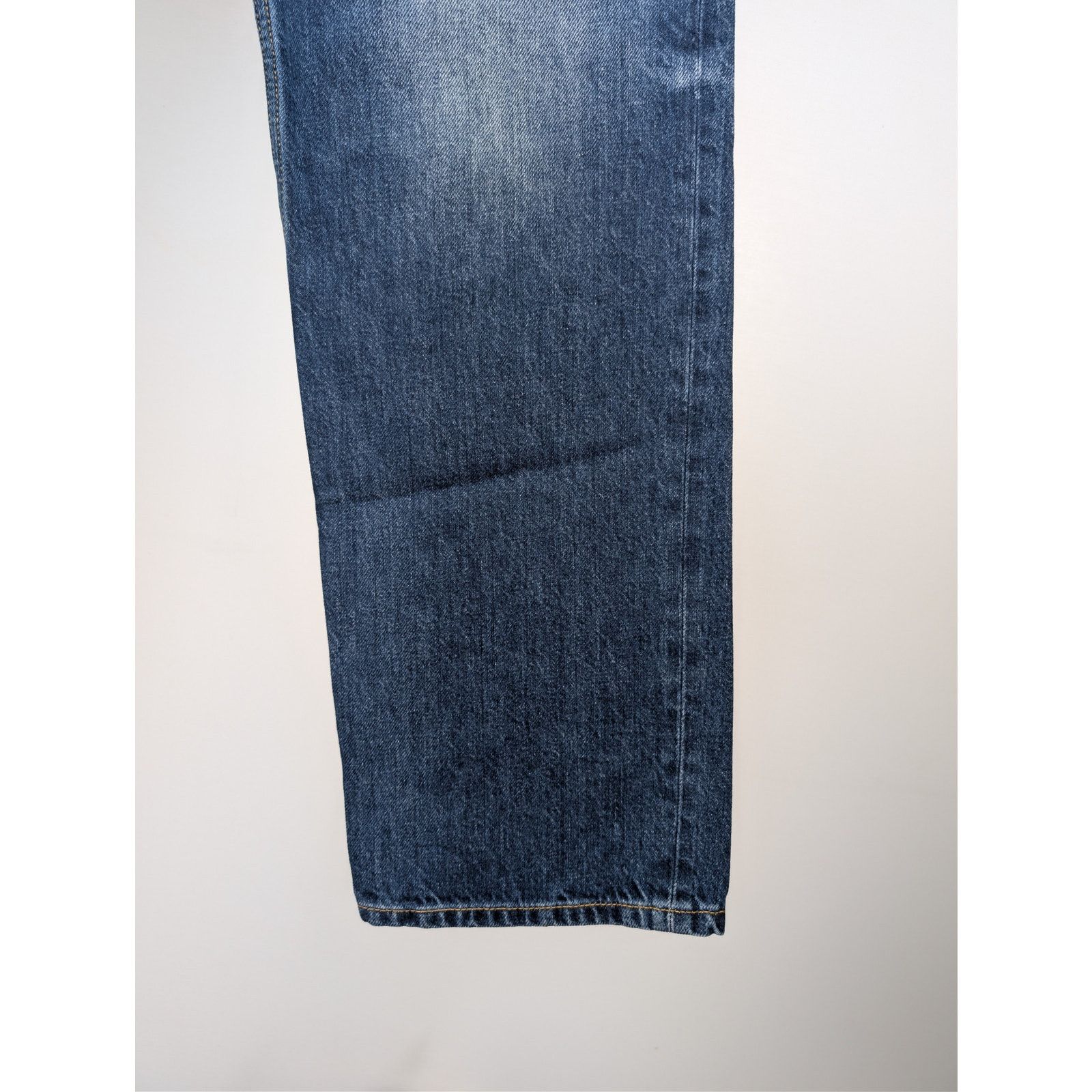 Saint Laurent Paris o1rshd1 Relaxed Straight Denim Jeans in Deauville Beach Blue Size US 34 / EU 50 - 7 Thumbnail