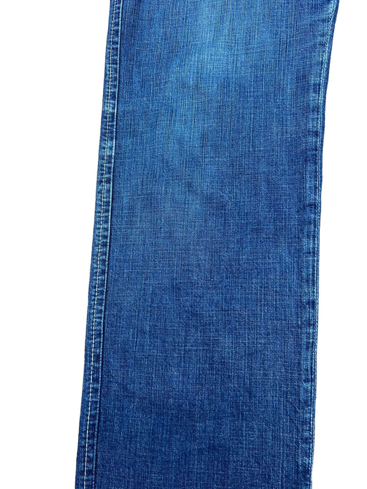 Comme des Garcons Homme Vintage CDGH Distress Fade Blue Denim Military Work Pant Size US 29 - 7 Thumbnail