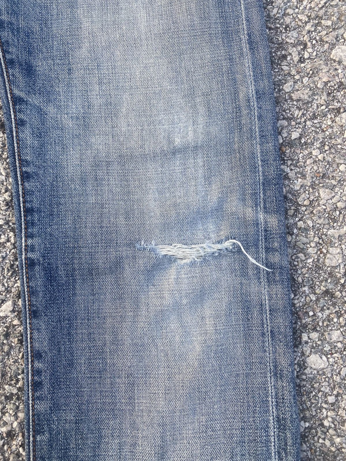 Dior SS08 DIOR HOMME Hedi Slimane Distressed Jeans Size US 29 - 10 Thumbnail