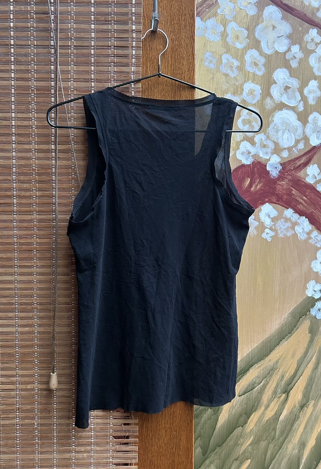 Sarah Pacini Sarah Pacini Black Basic Mesh Top XS-S Size S / US 4 / IT 40 - 2 Thumbnail