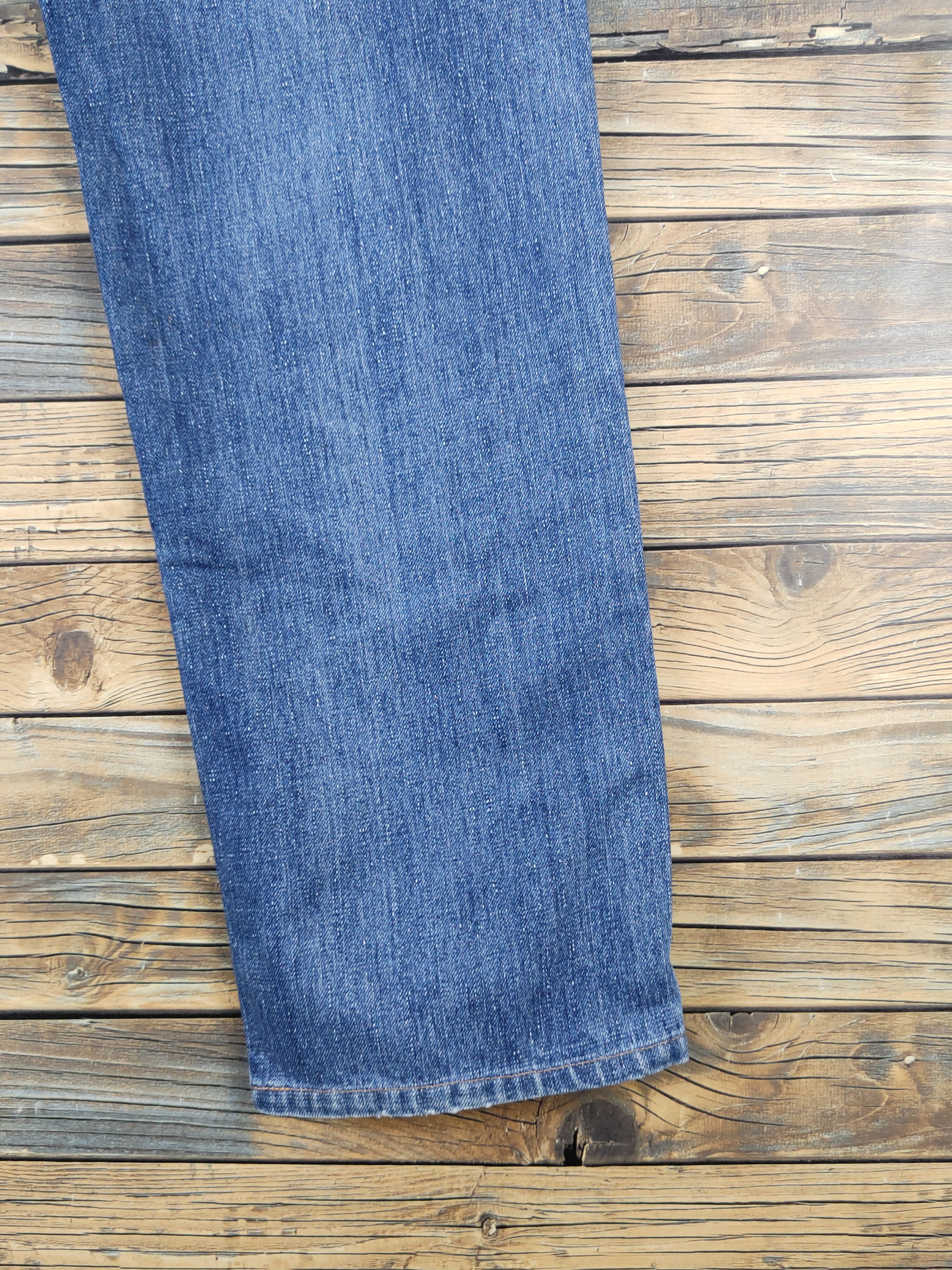 Levi's Levi's Blue Distressed Ripped denim Jeans #W141499 Size US 32 / EU 48 - 12 Thumbnail