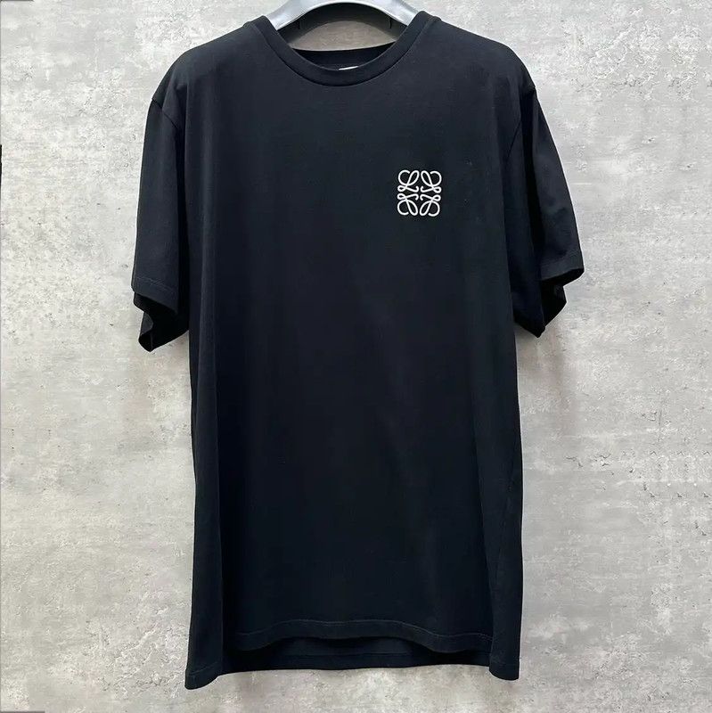 Loewe Loewe Summer Black Cotton Graphic Tee 0089 | Grailed display picture 1