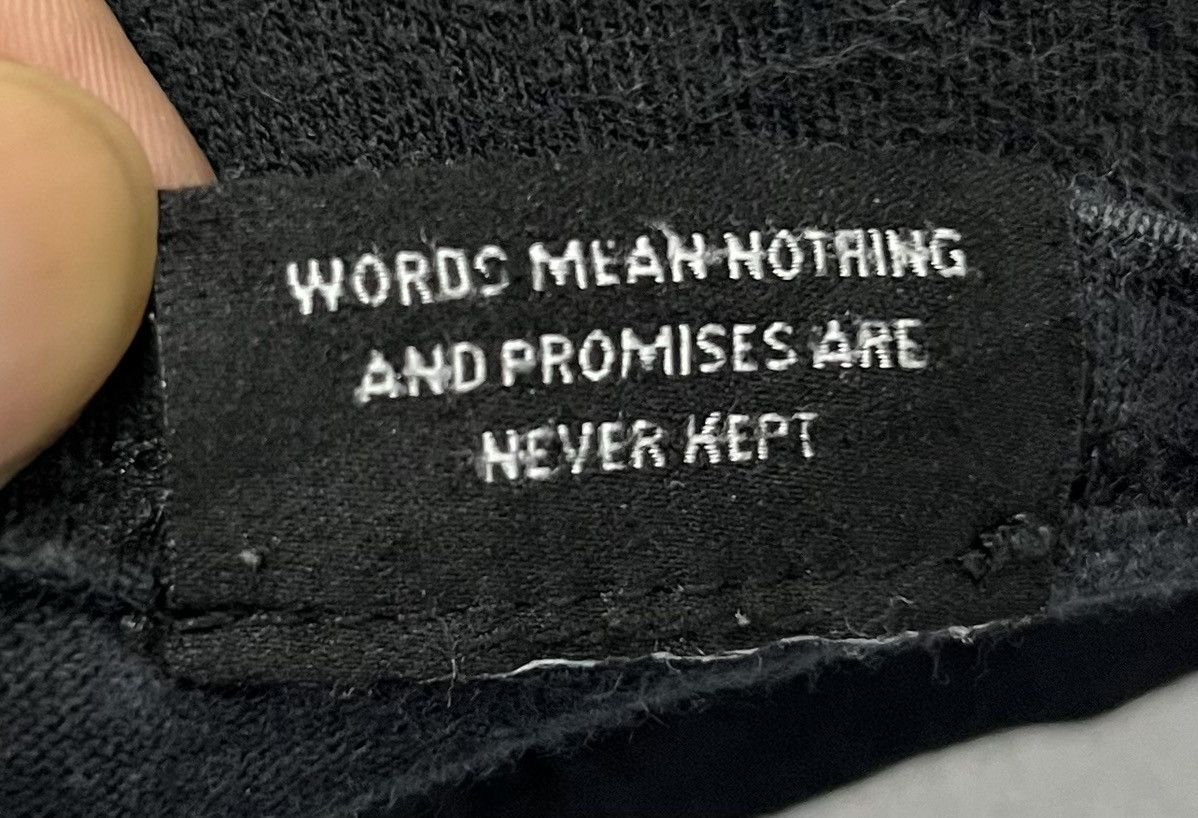 Broken Promises Co. × Vintage VINTAGE BROKEN PROMISES APATHY SHIRT Size US M / EU 48-50 / 2 - 7 Thumbnail