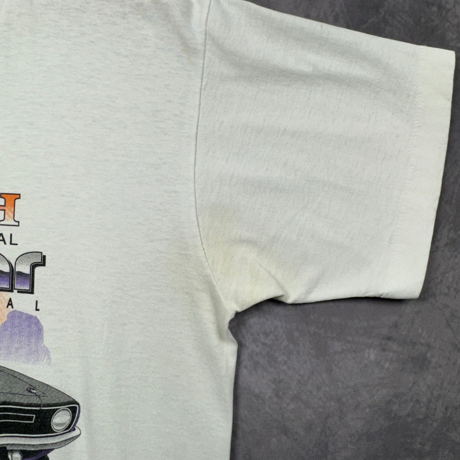 Vintage 90s White Mopar Invitational Dodge Graphic Shirt Medium 3948 Size US M / EU 48-50 / 2 - 4 Thumbnail