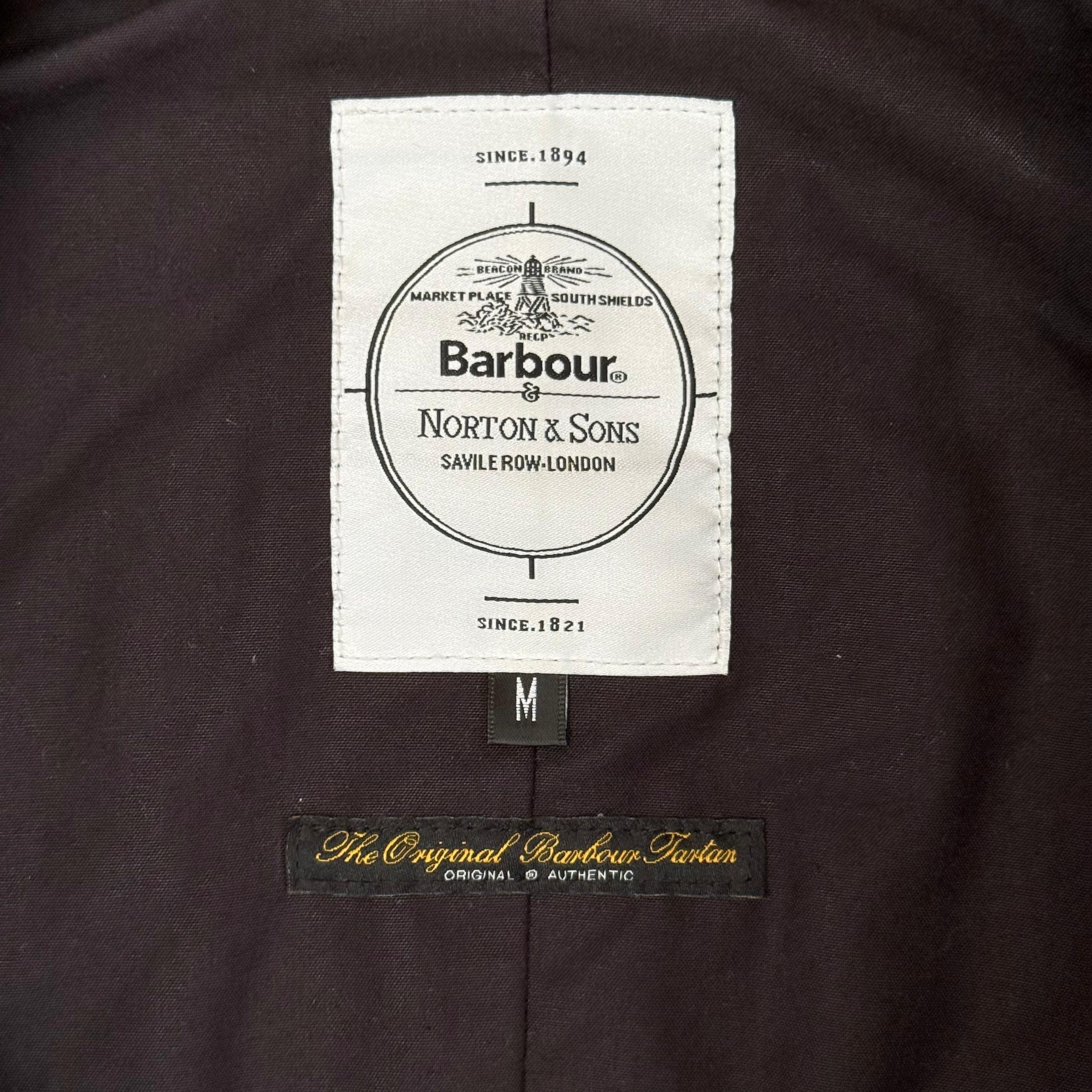 Barbour RARE Barbour x Norton & Sons Savile Row Quilted Blazer Navy Size US M / EU 48-50 / 2 - 5 Thumbnail