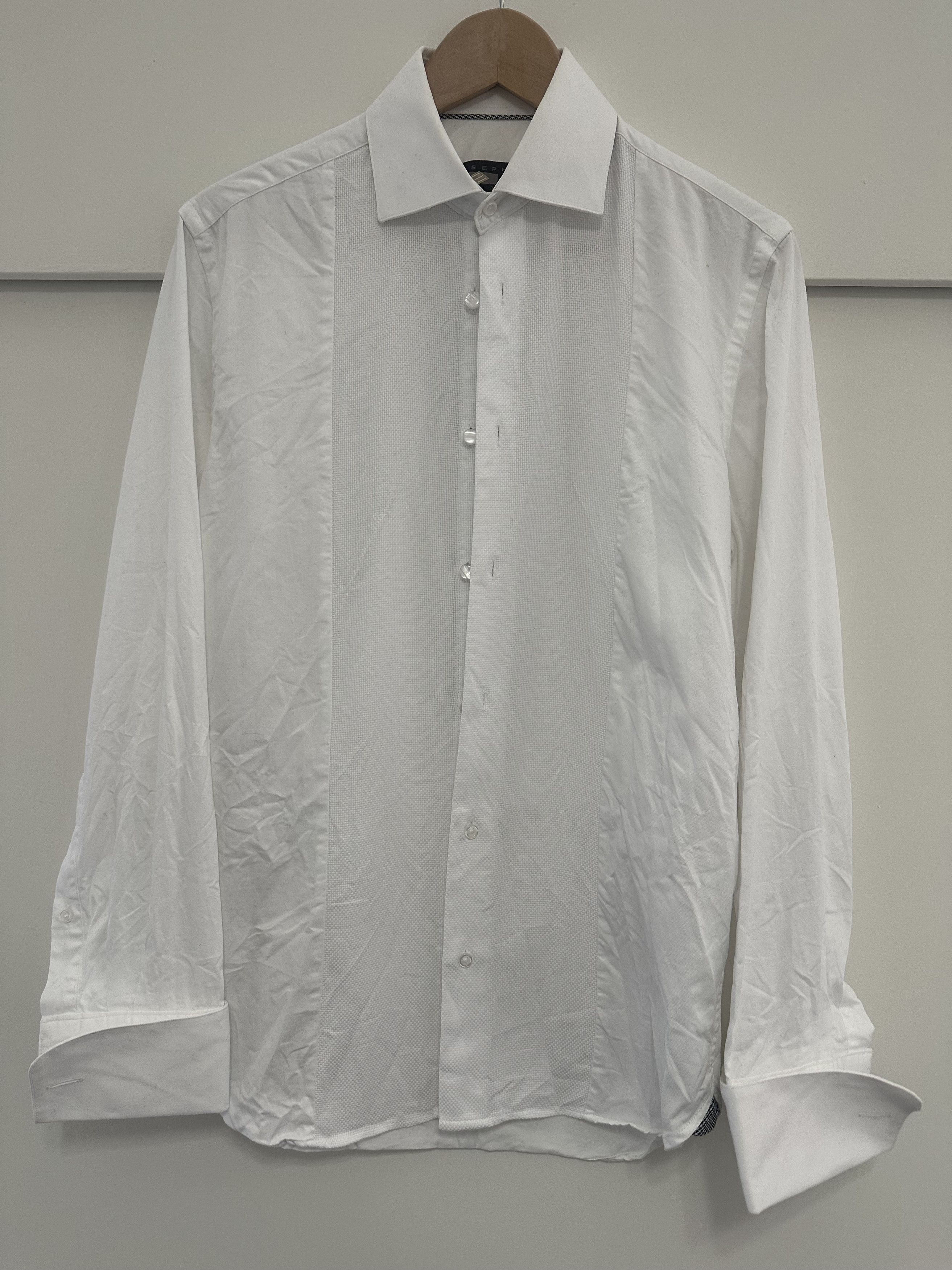 Joseph Abboud Tuxedo Placard Shirt Size 36R - 1 Thumbnail