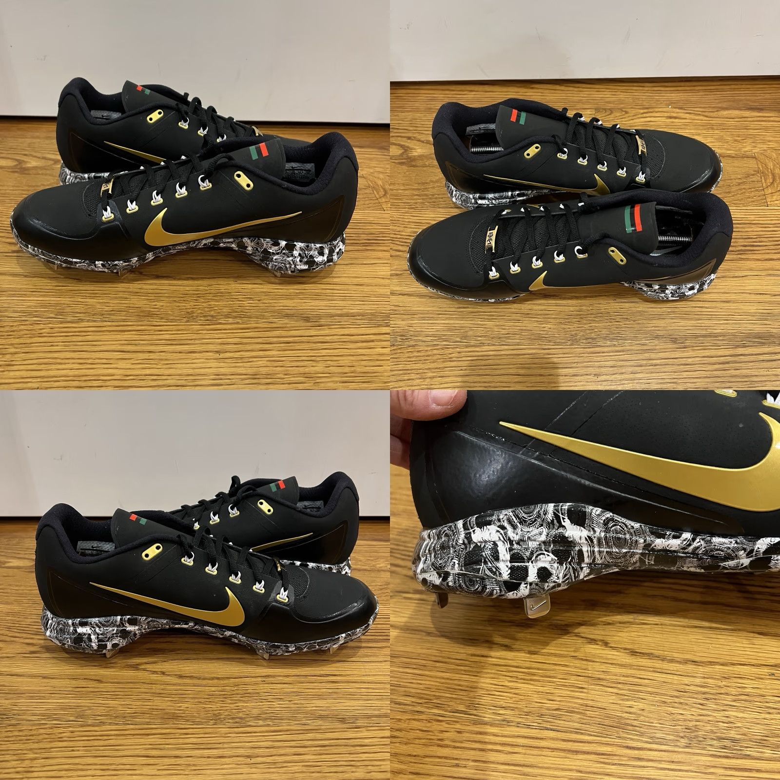 Nike Nike Flywire BHM Black History Month Cleats Mens Size 14 NWOB AO3625-077 Size US 14 / EU 47 - 8 Thumbnail
