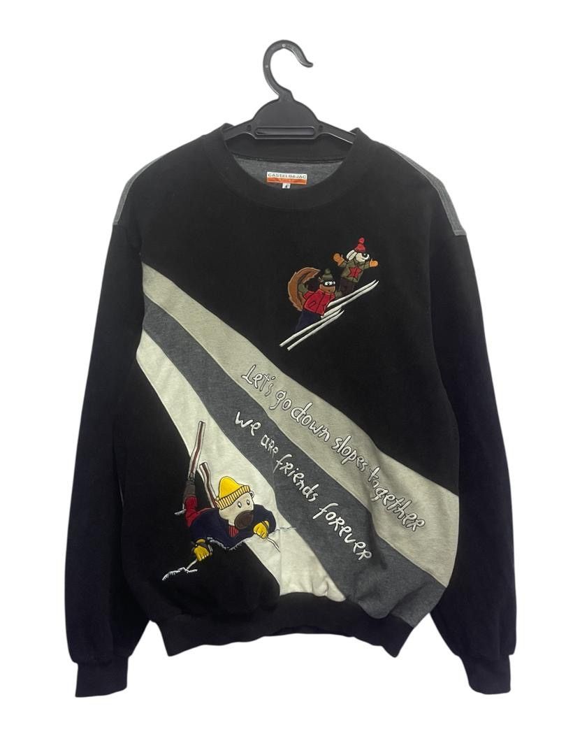 Jean Charles De Castelbajac Rare Vintage Castelbajac Sport Ski Sweatshirt Size US M / EU 48-50 / 2 - 1 Thumbnail