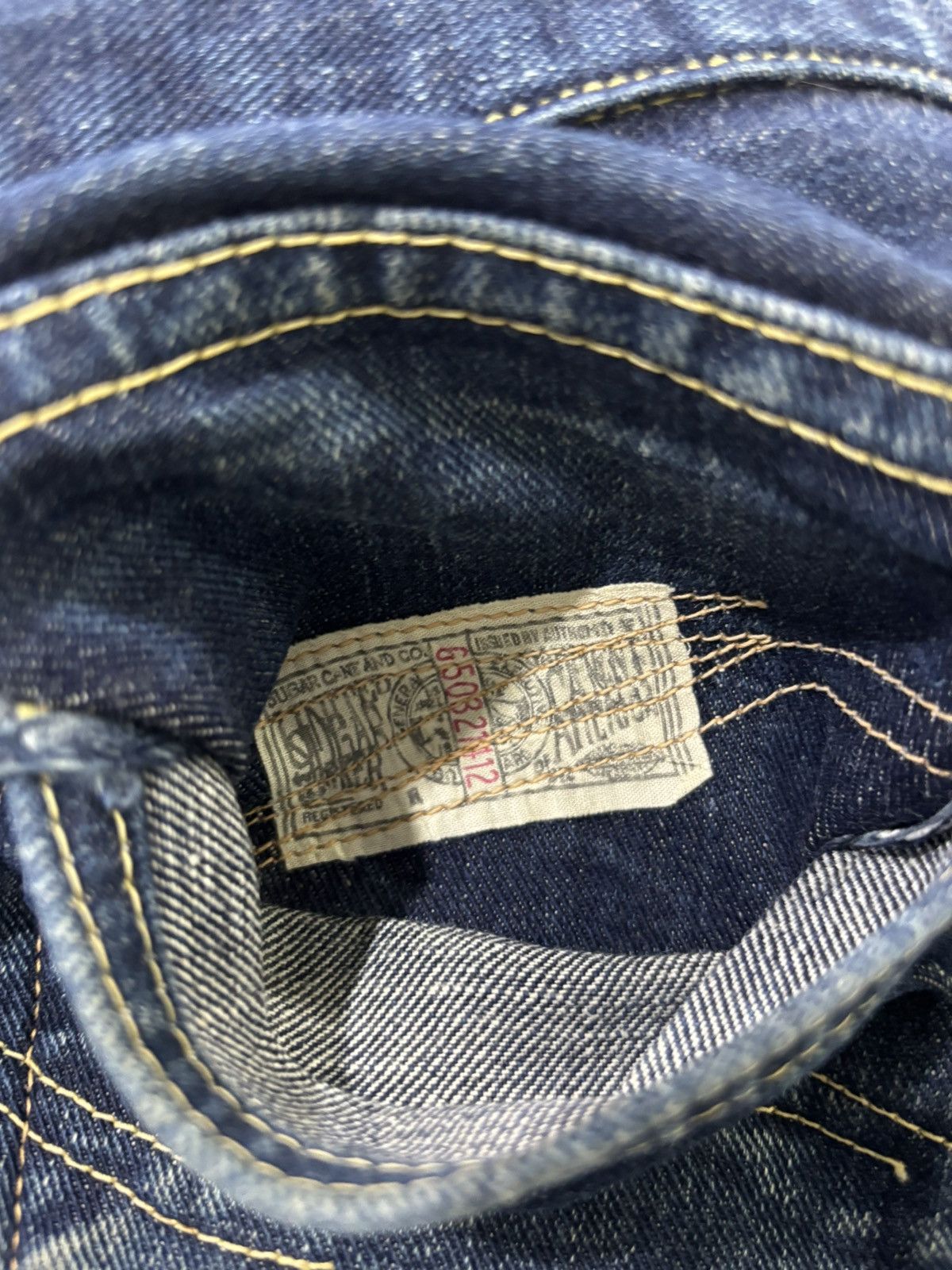 Sugar Cane Vintage Sugar Cane Selvedge Jeans Size US 30 / EU 46 - 8 Thumbnail