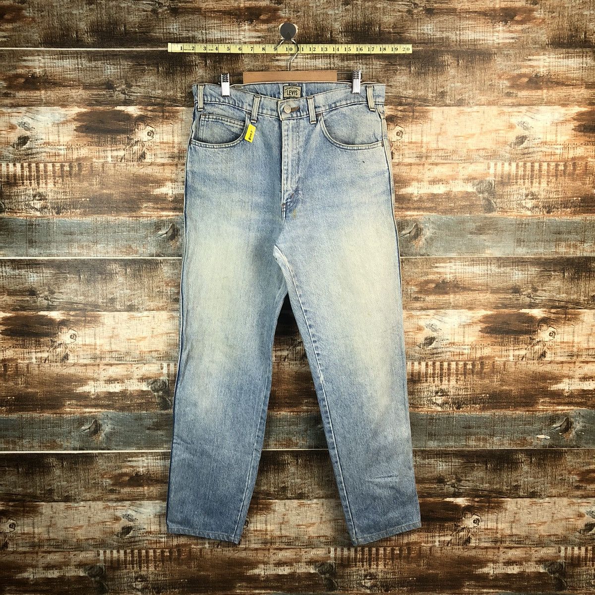 Levi's DLL Levis 636 Vintage faded Blue Denim Pants #C008 Size US 33 - 1 Thumbnail