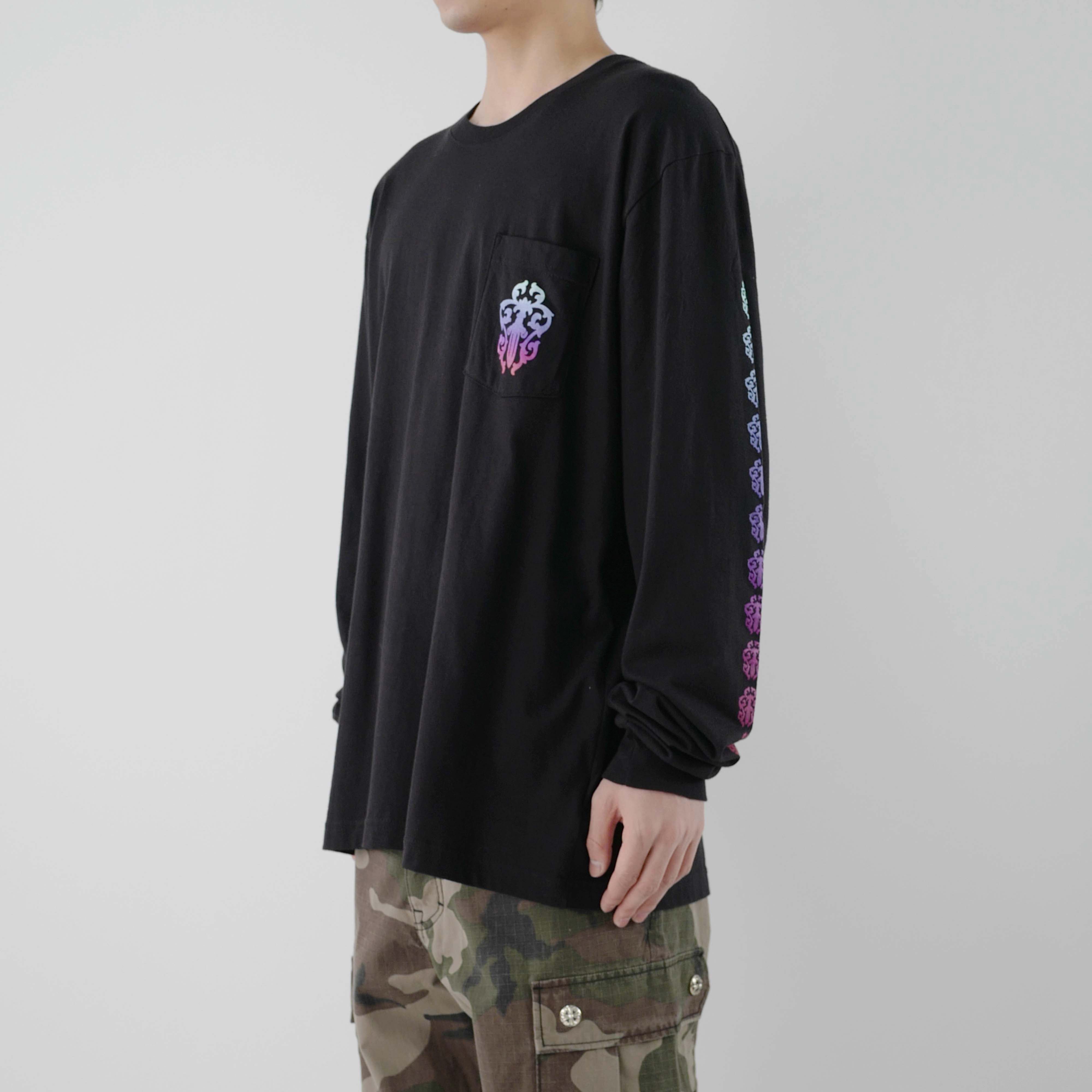 Chrome Hearts Chrome Hearts Gradient Dagger Horseshoe Long Sleeve Tee Size US XL / EU 56 / 4 - 17 Thumbnail