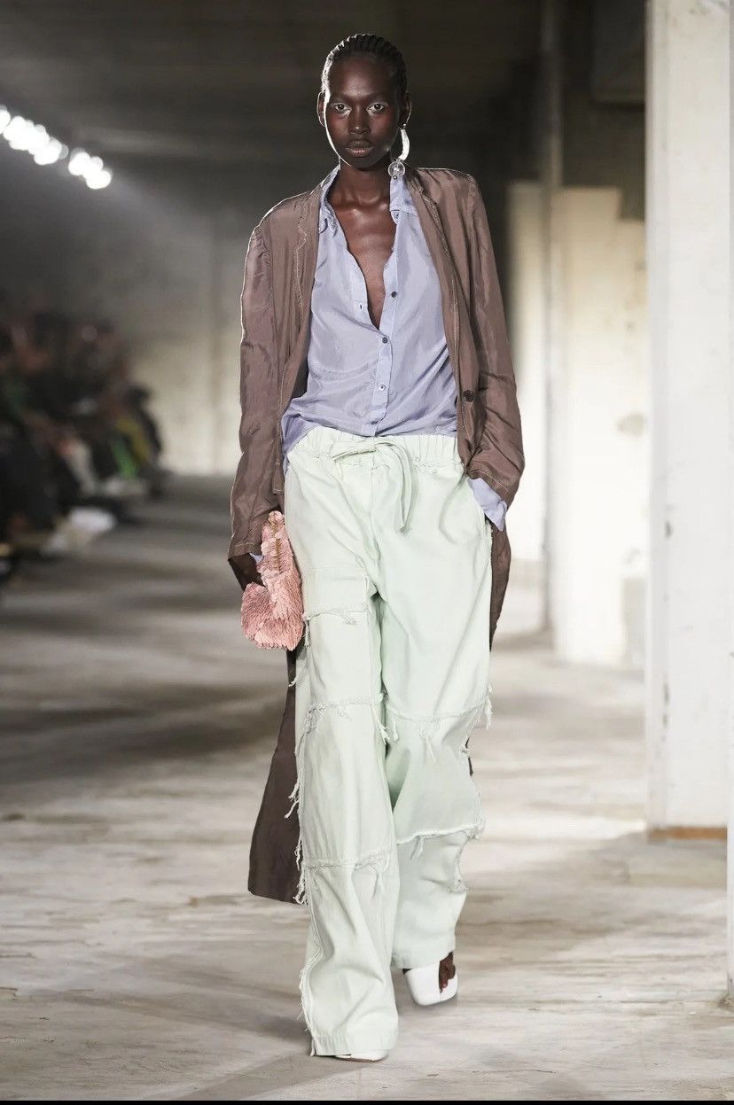 Dries Van Noten NWT S/S23 Paint Denim Size US 32 / EU 48 - 9 Thumbnail